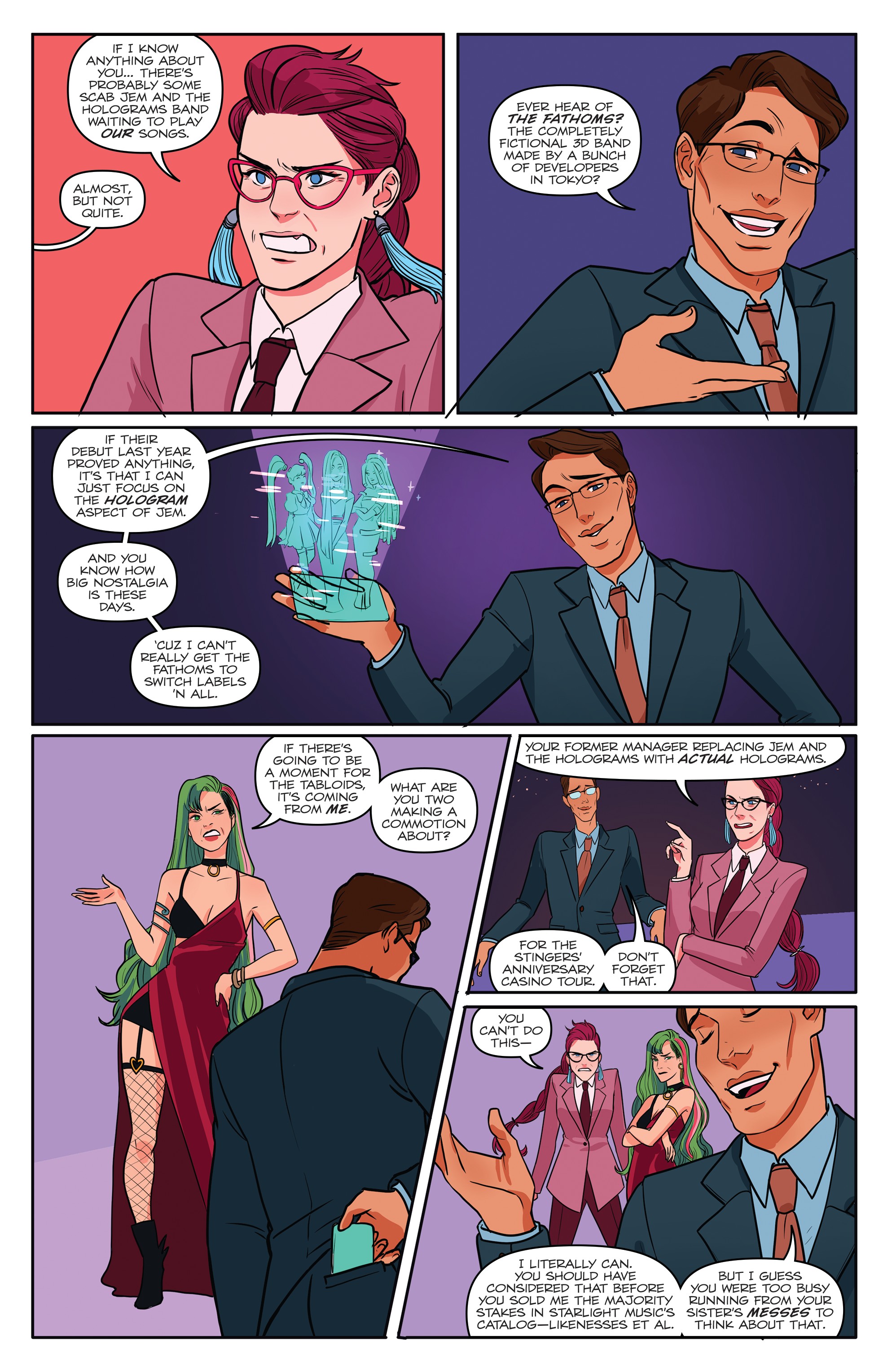 Jem and the Holograms: IDW 20/20 (2019) issue 1 - Page 6