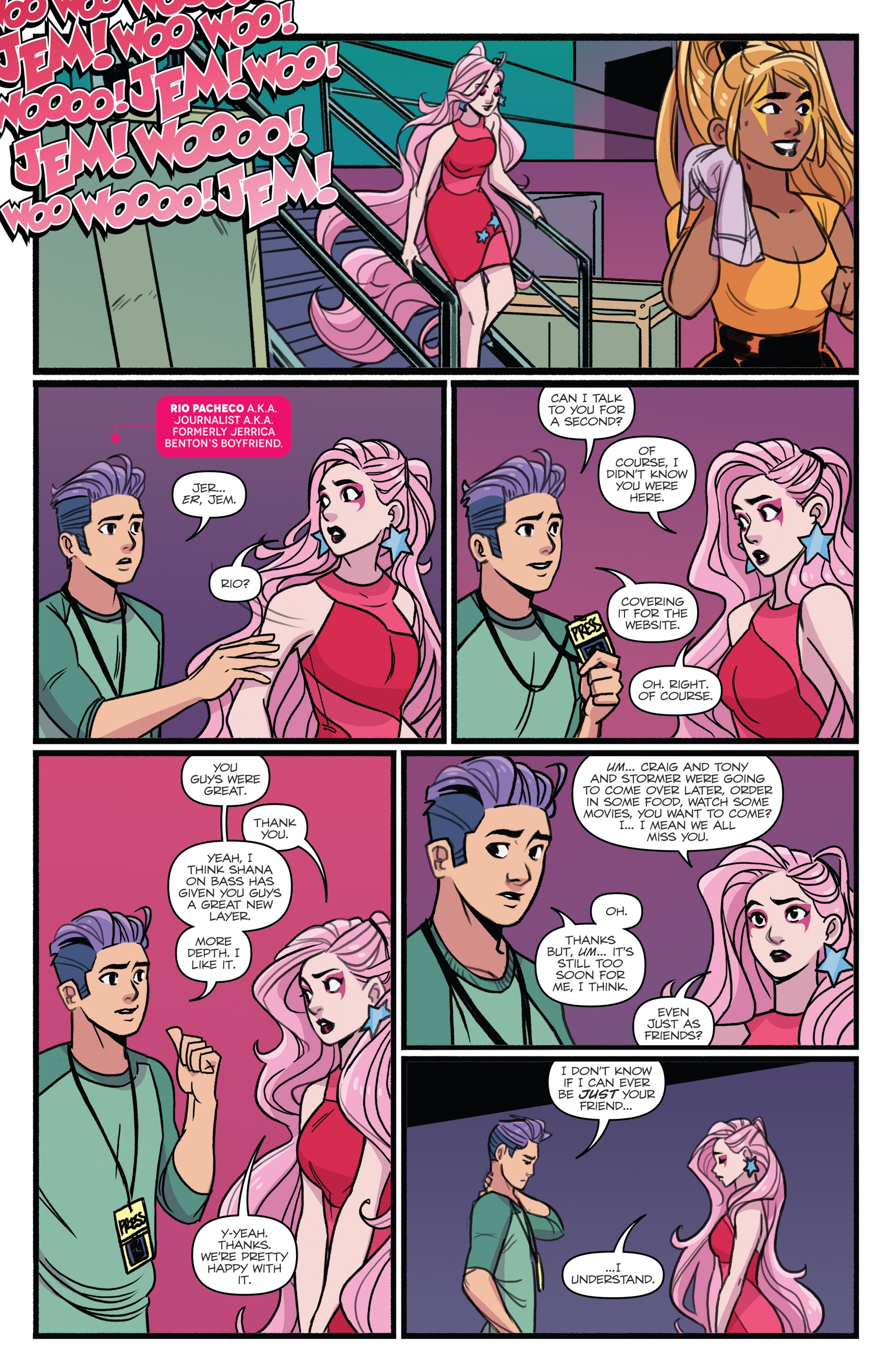 Jem and the Holograms: Infinite (2017) issue 1 - Page 9