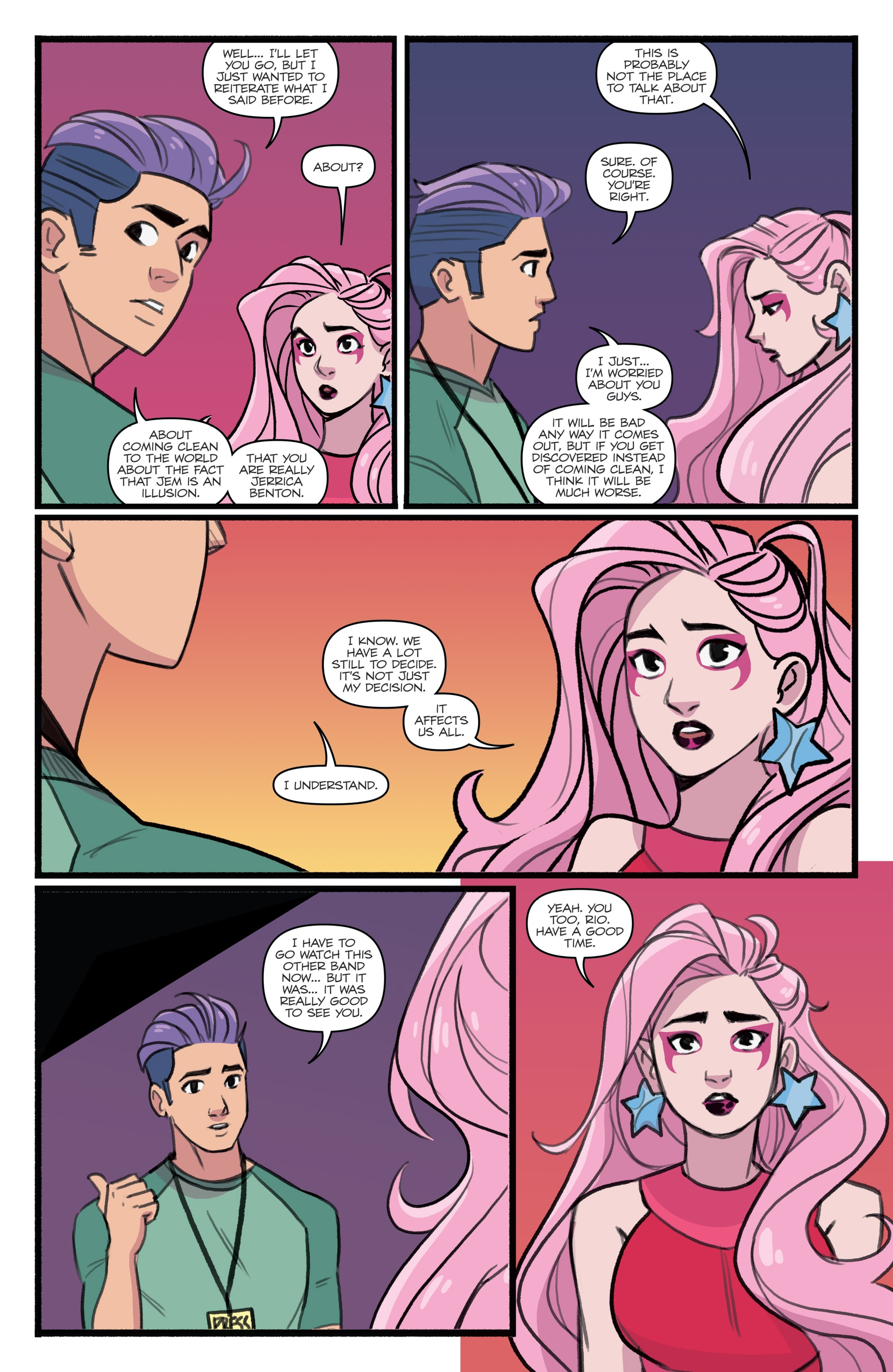 Jem and the Holograms: Infinite (2017) issue 1 - Page 10