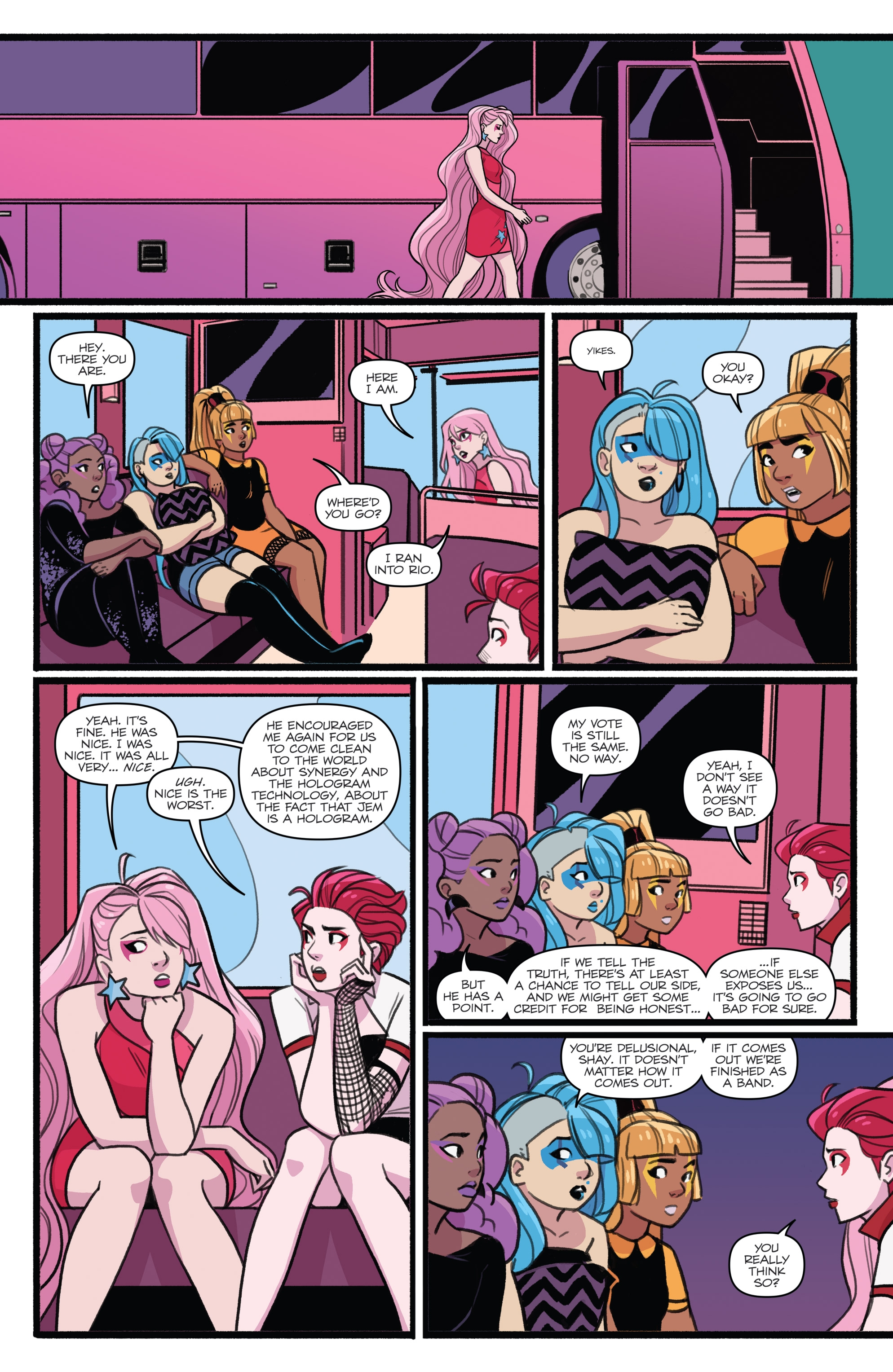 Jem and the Holograms: Infinite (2017) issue 1 - Page 11