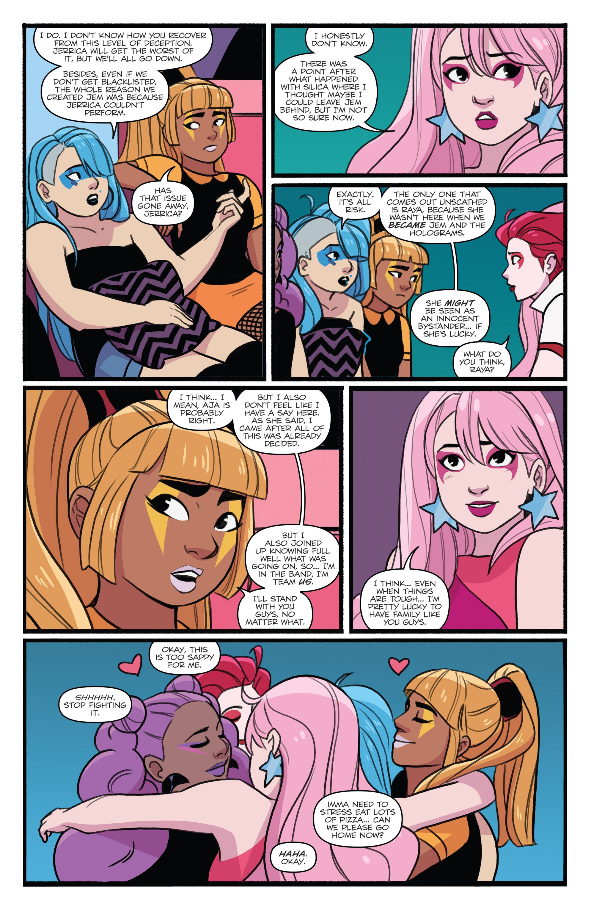 Jem and the Holograms: Infinite (2017) issue 1 - Page 12