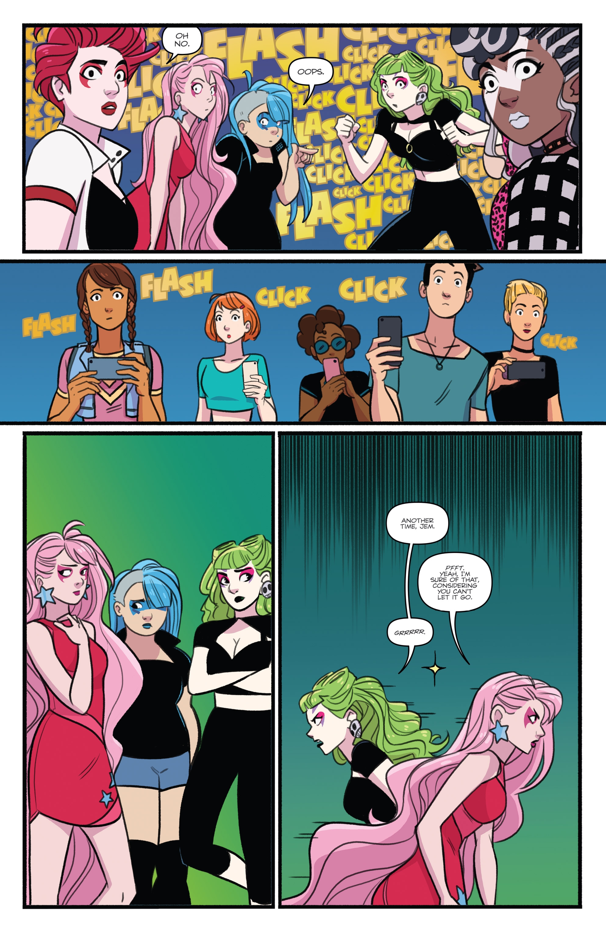 Jem and the Holograms: Infinite (2017) issue 1 - Page 14