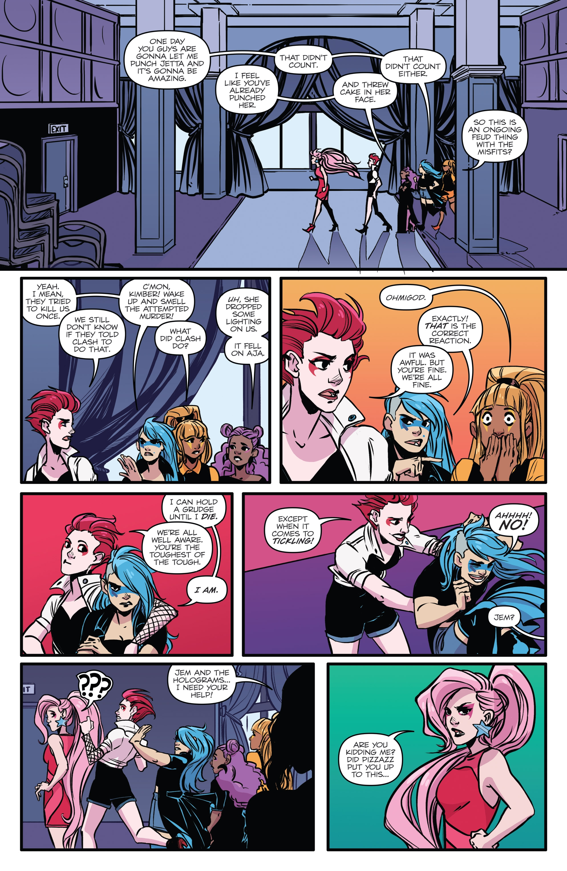 Jem and the Holograms: Infinite (2017) issue 1 - Page 15