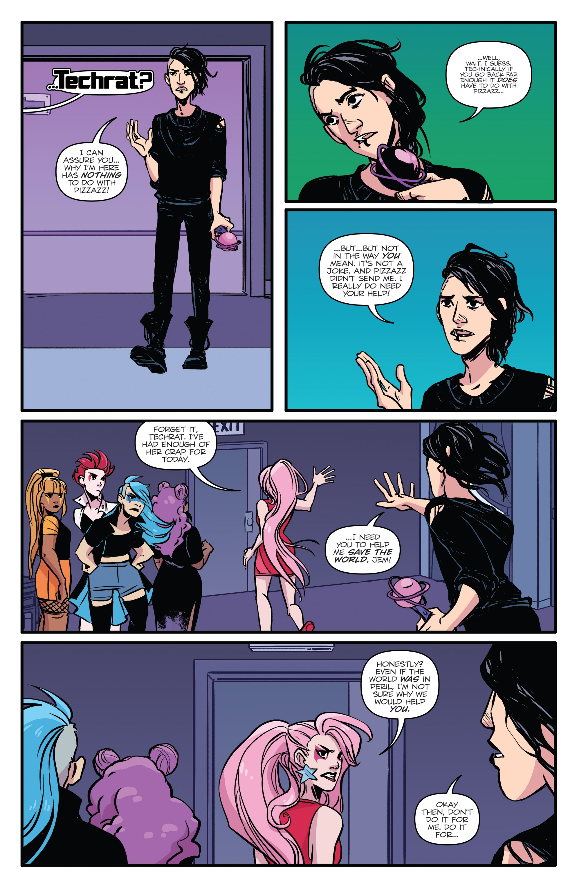 Jem and the Holograms: Infinite (2017) issue 1 - Page 16