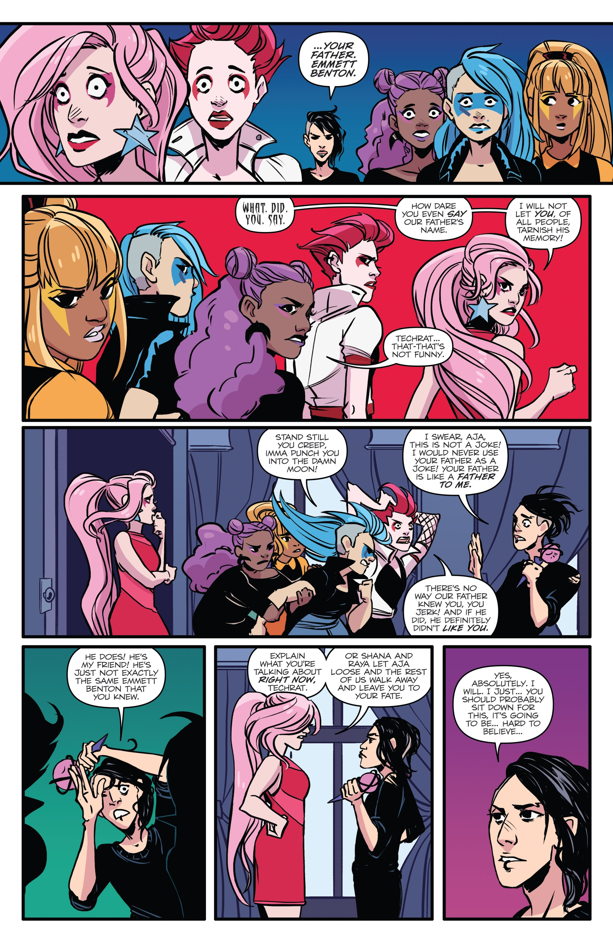 Jem and the Holograms: Infinite (2017) issue 1 - Page 17