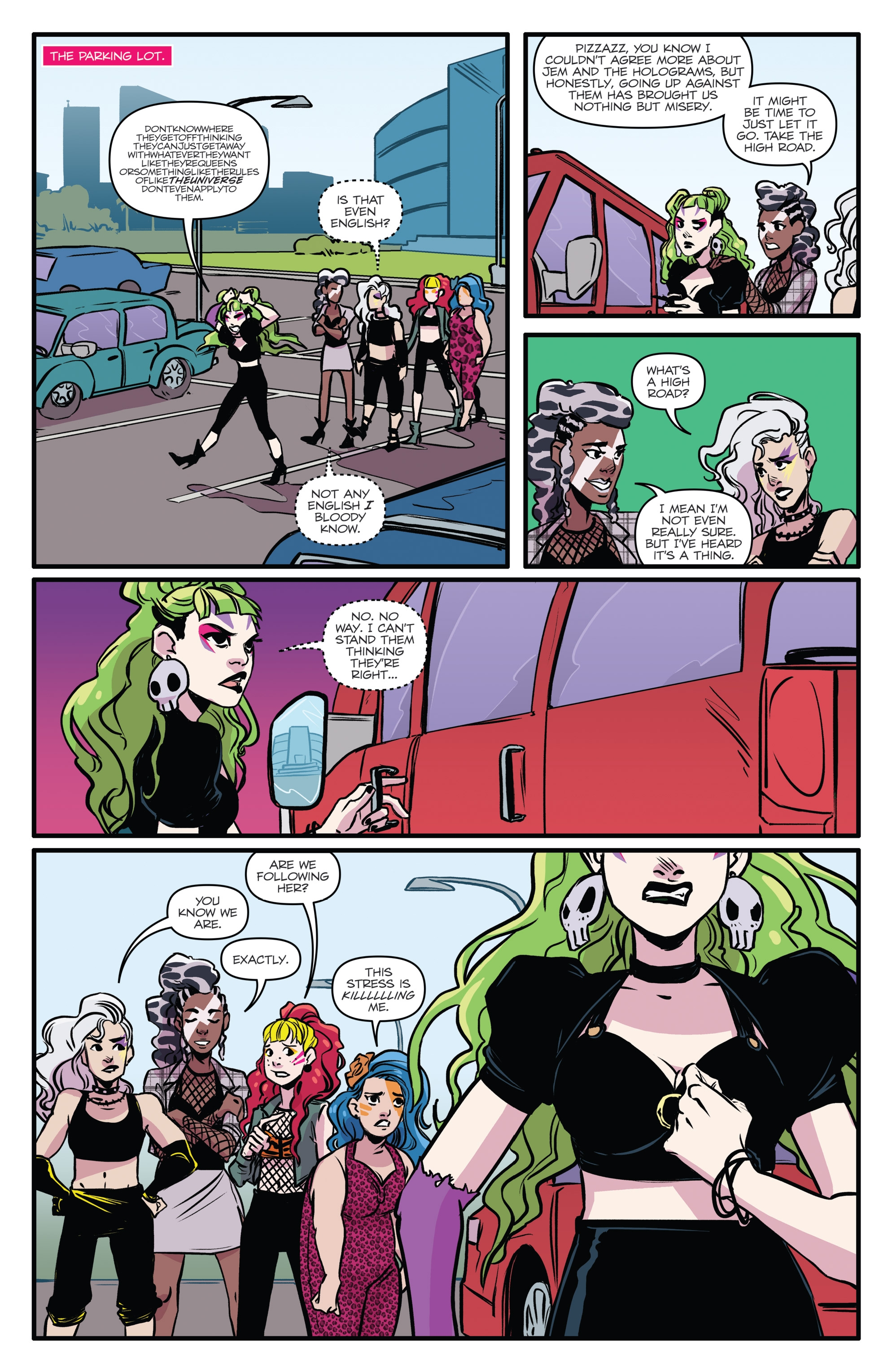 Jem and the Holograms: Infinite (2017) issue 1 - Page 18