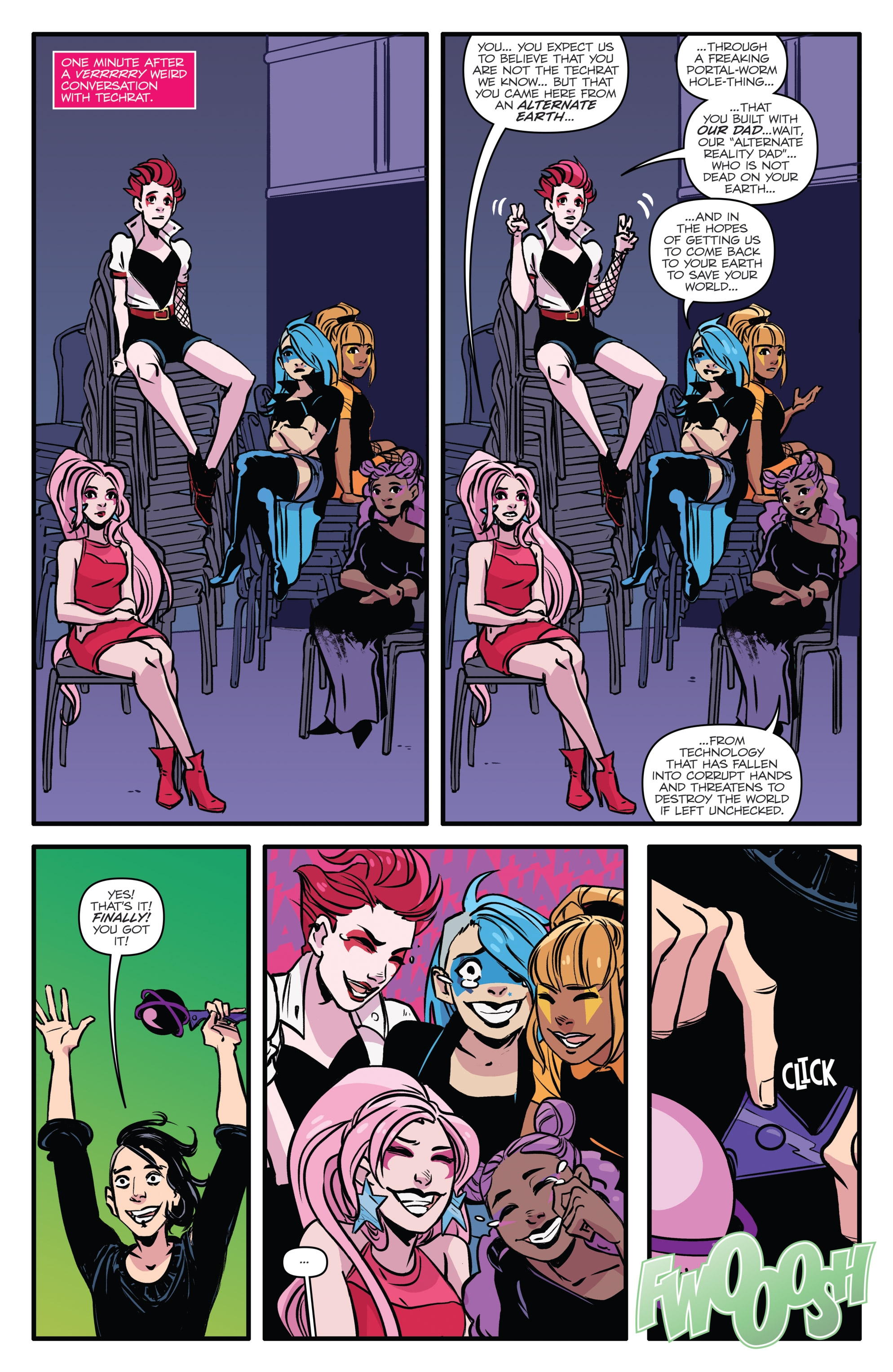 Jem and the Holograms: Infinite (2017) issue 1 - Page 19