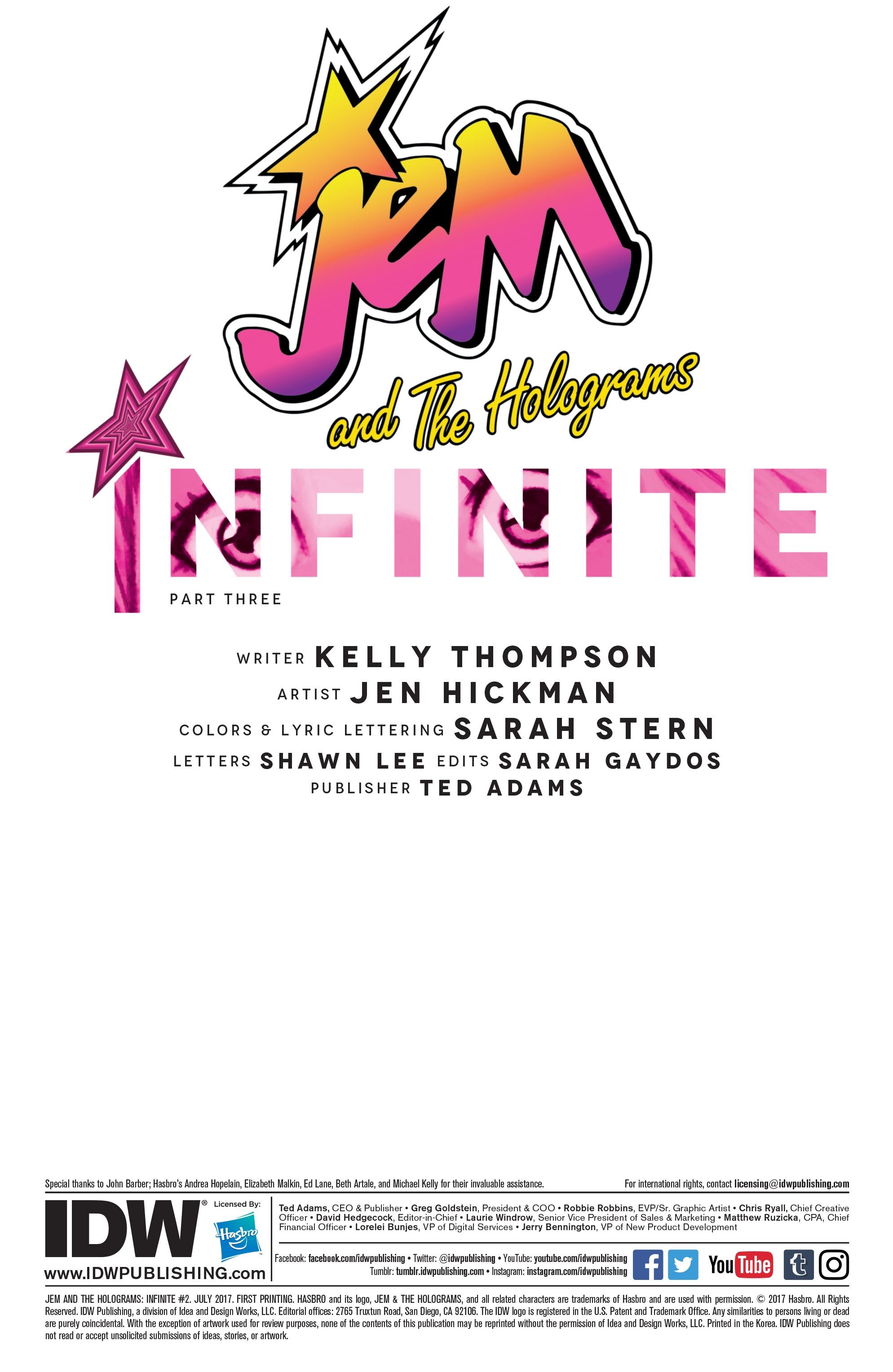 Jem and the Holograms: Infinite (2017): Chapter 2 - Page 2