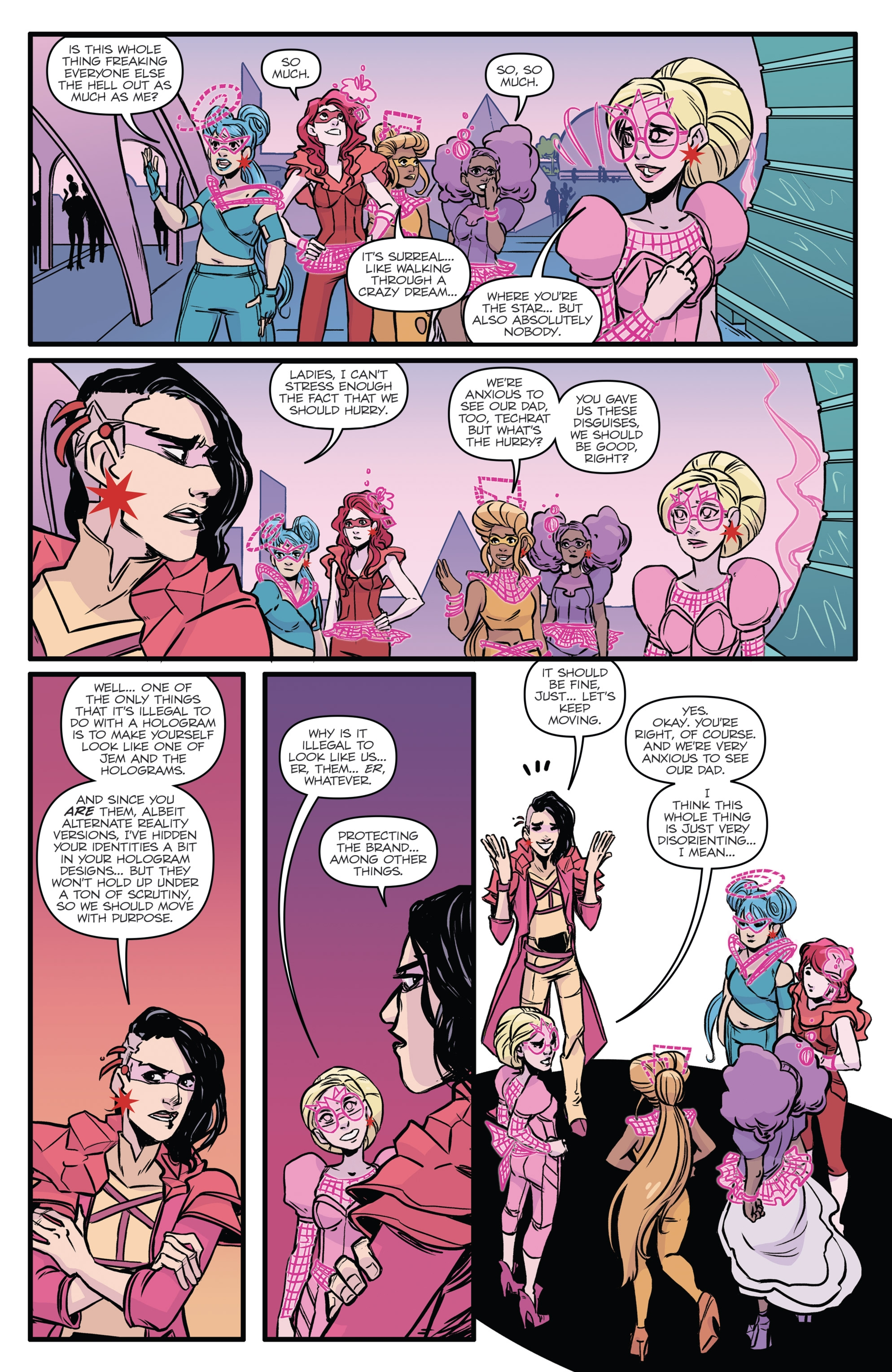 Jem and the Holograms: Infinite (2017) issue 2 - Page 6