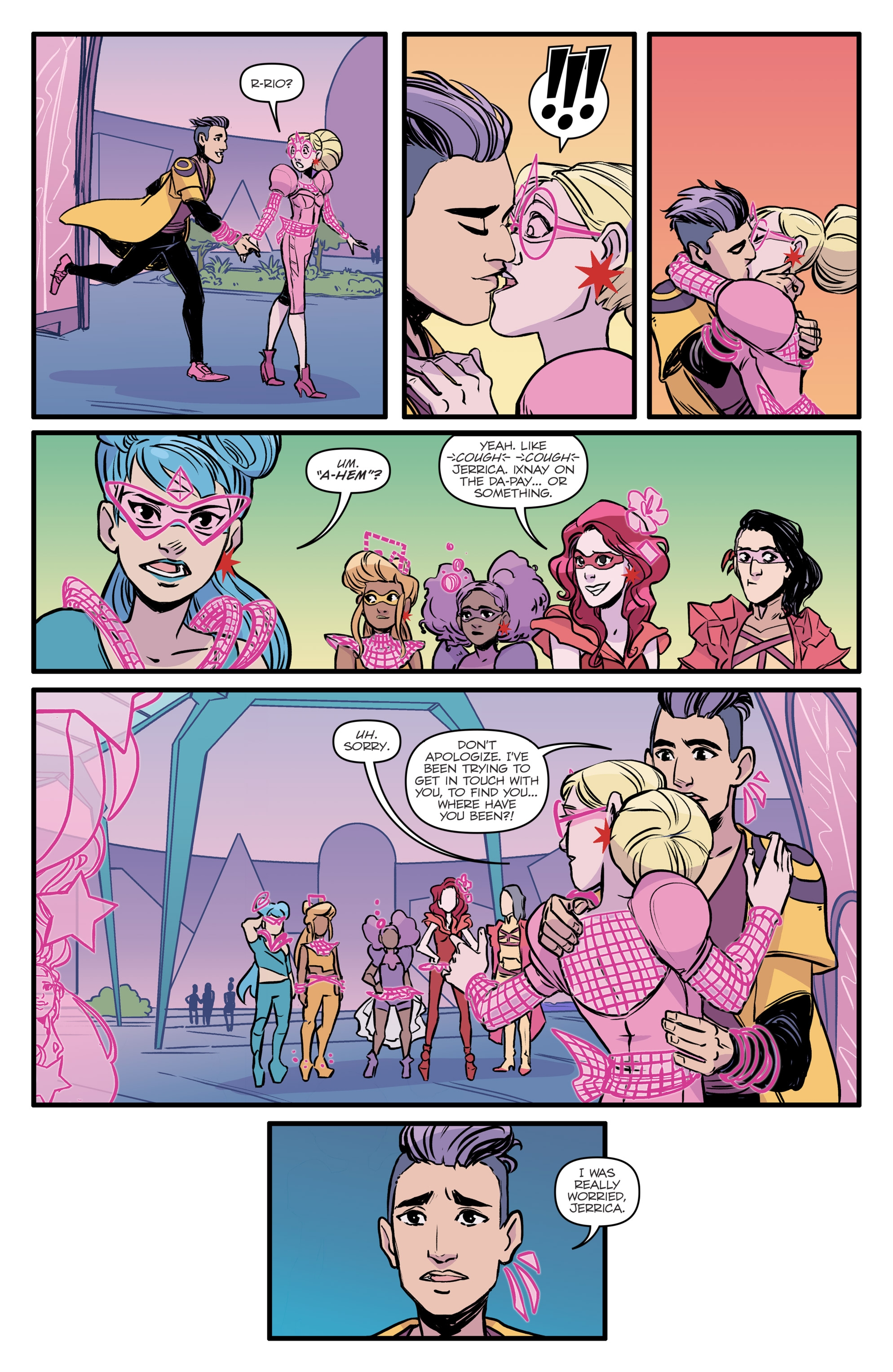 Jem and the Holograms: Infinite (2017) issue 2 - Page 8