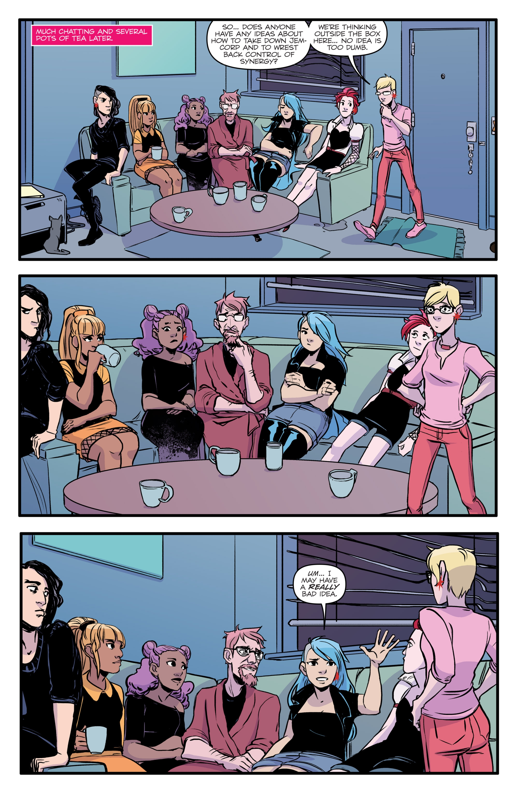 Jem and the Holograms: Infinite (2017) issue 2 - Page 16