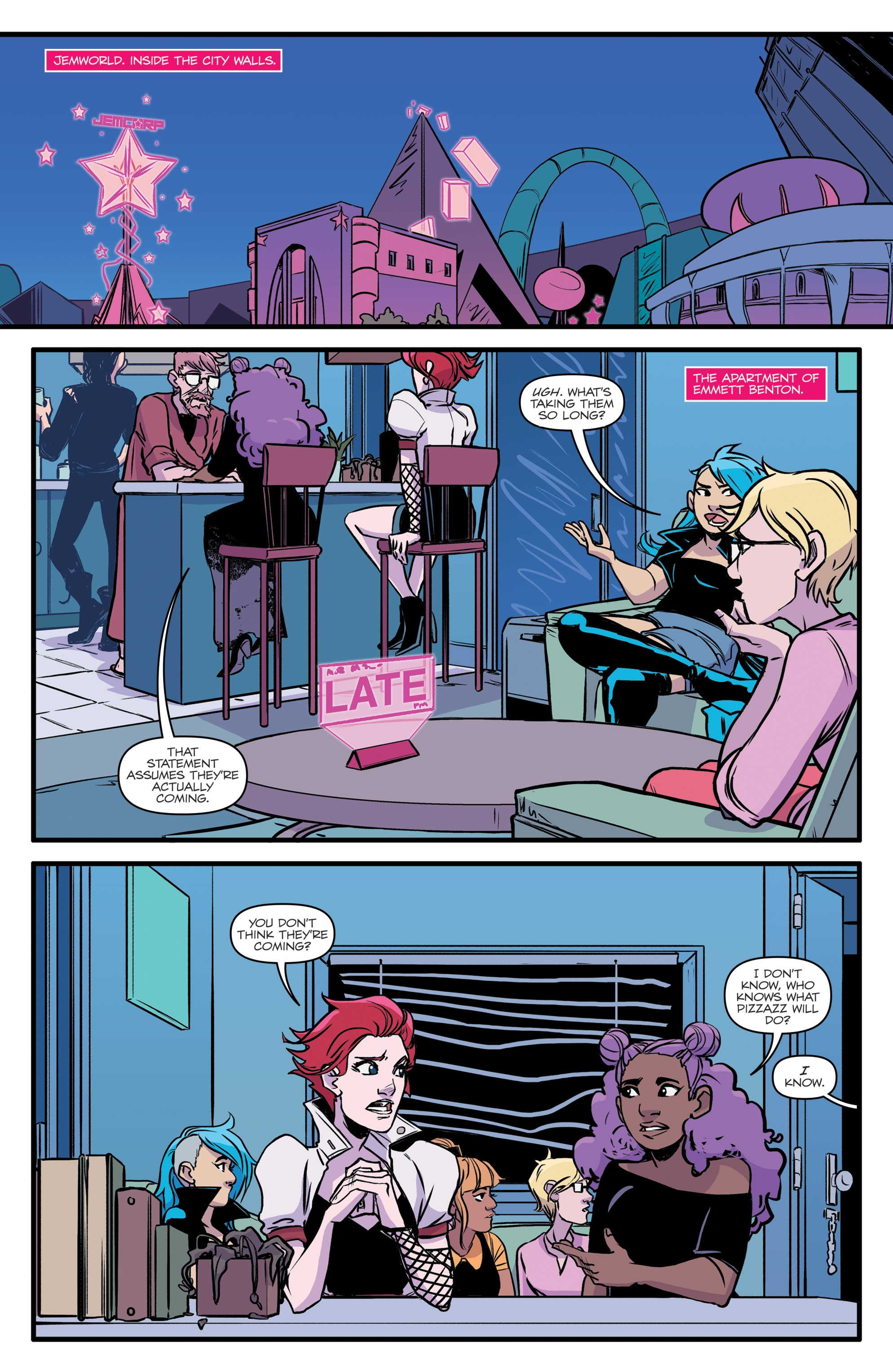 Jem and the Holograms: Infinite (2017) issue 3 - Page 5