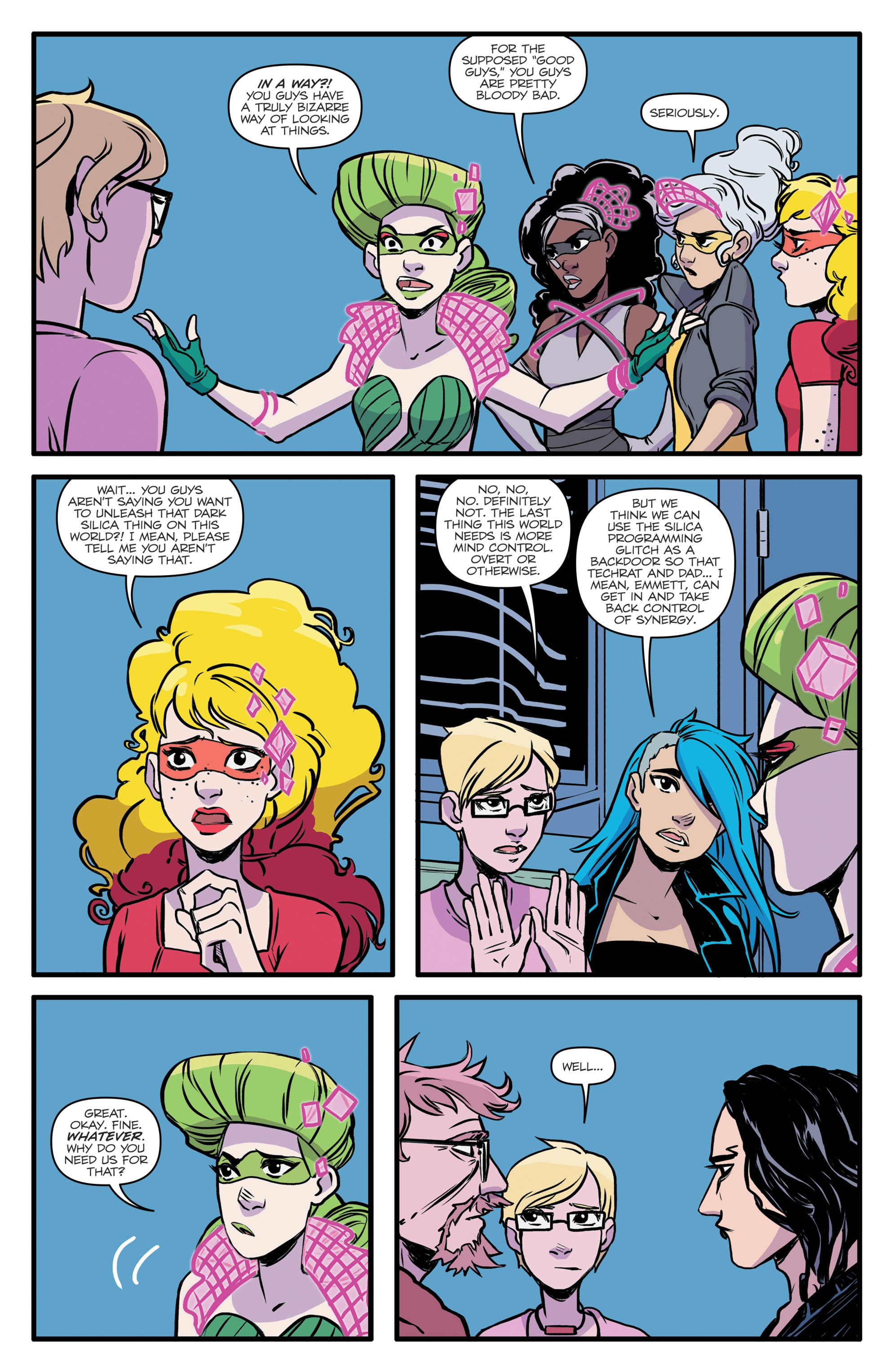 Jem and the Holograms: Infinite (2017) issue 3 - Page 10