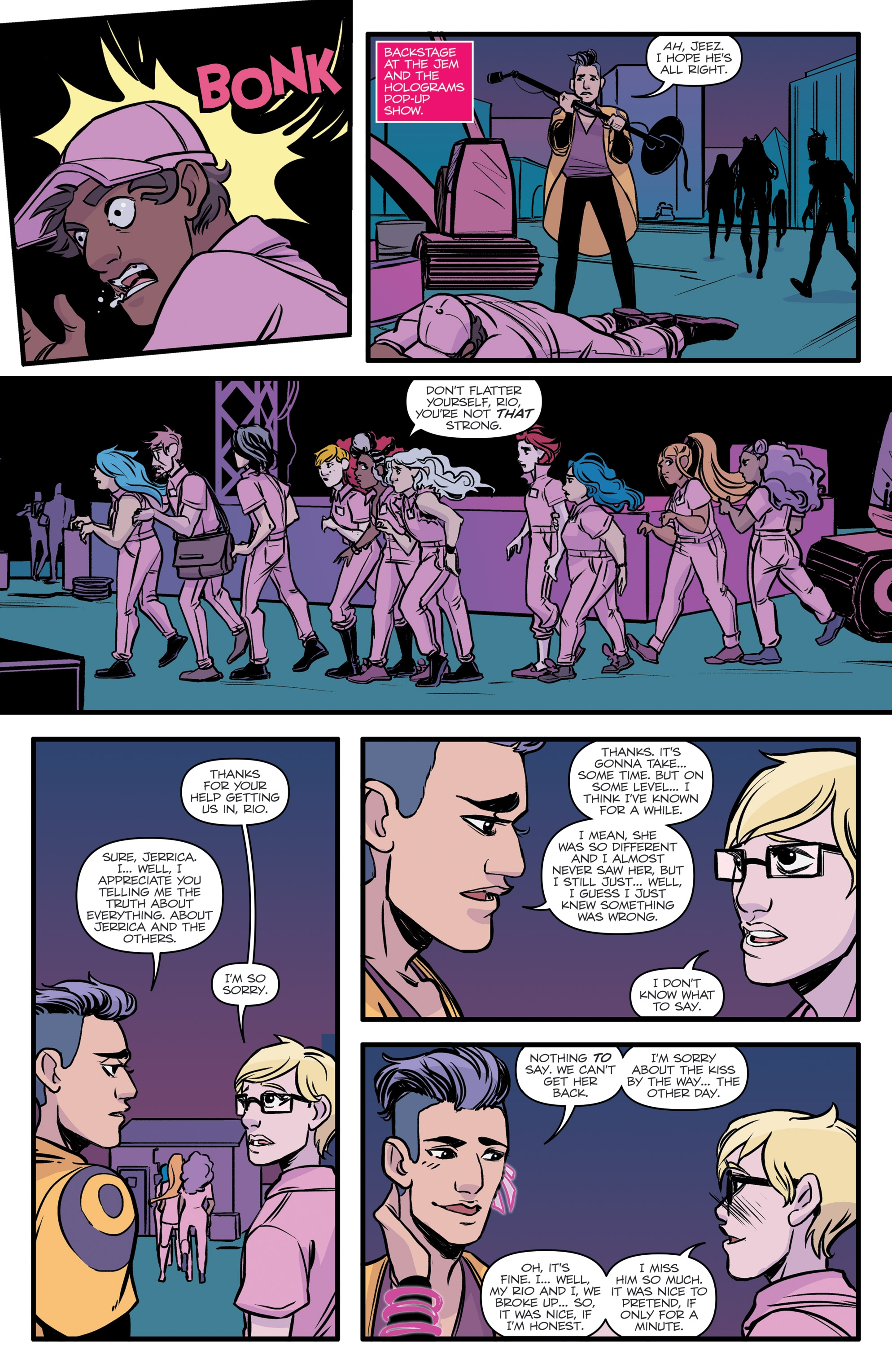 Jem and the Holograms: Infinite (2017) issue 3 - Page 13