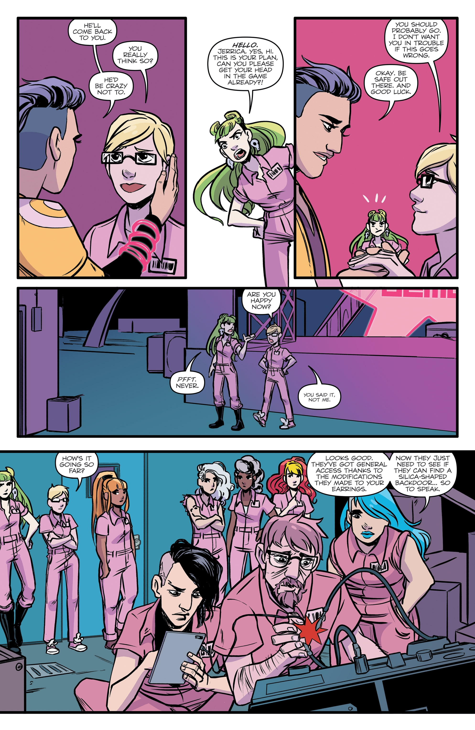 Jem and the Holograms: Infinite (2017) issue 3 - Page 14