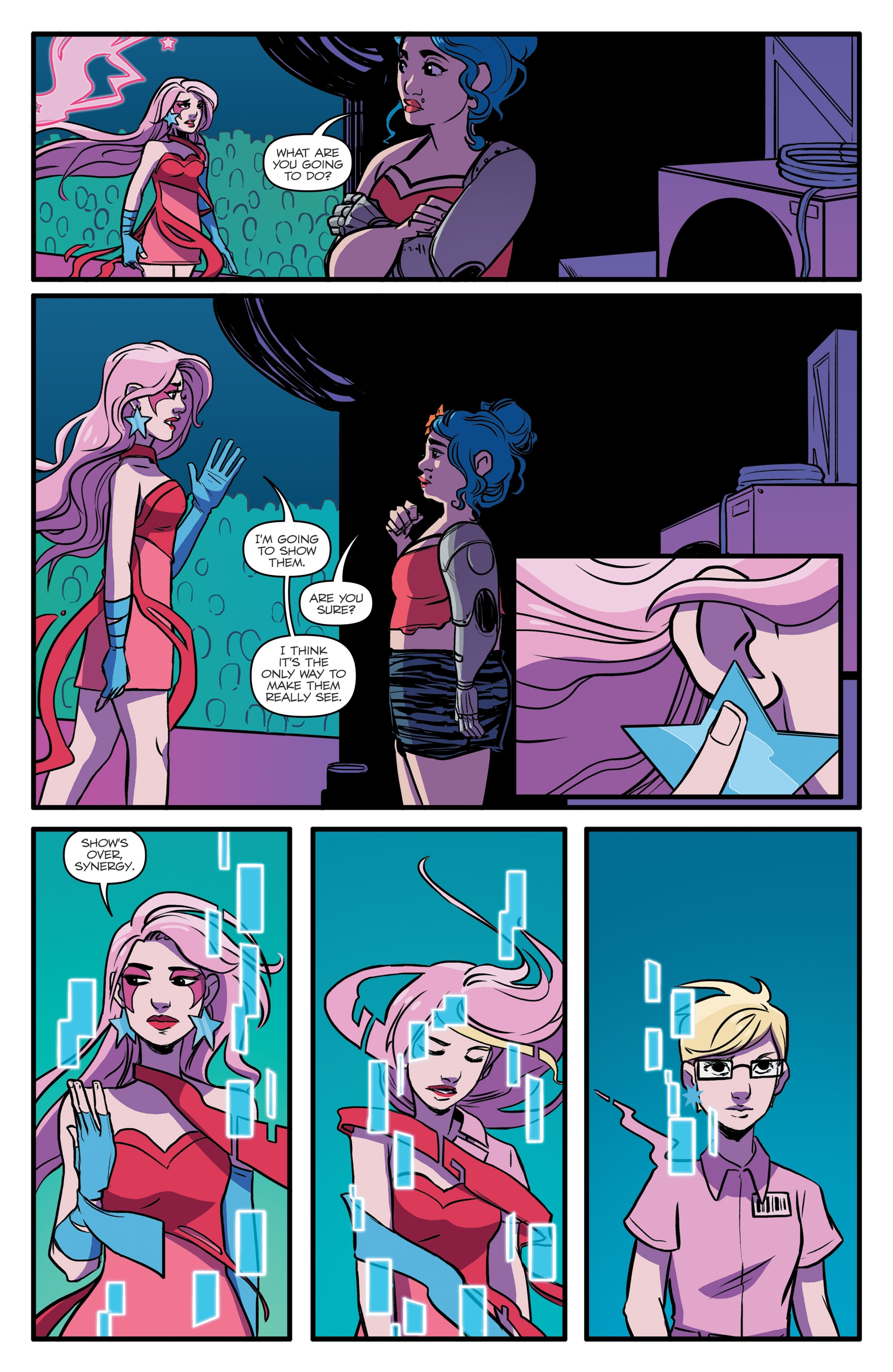 Jem and the Holograms: Infinite (2017) issue 3 - Page 19