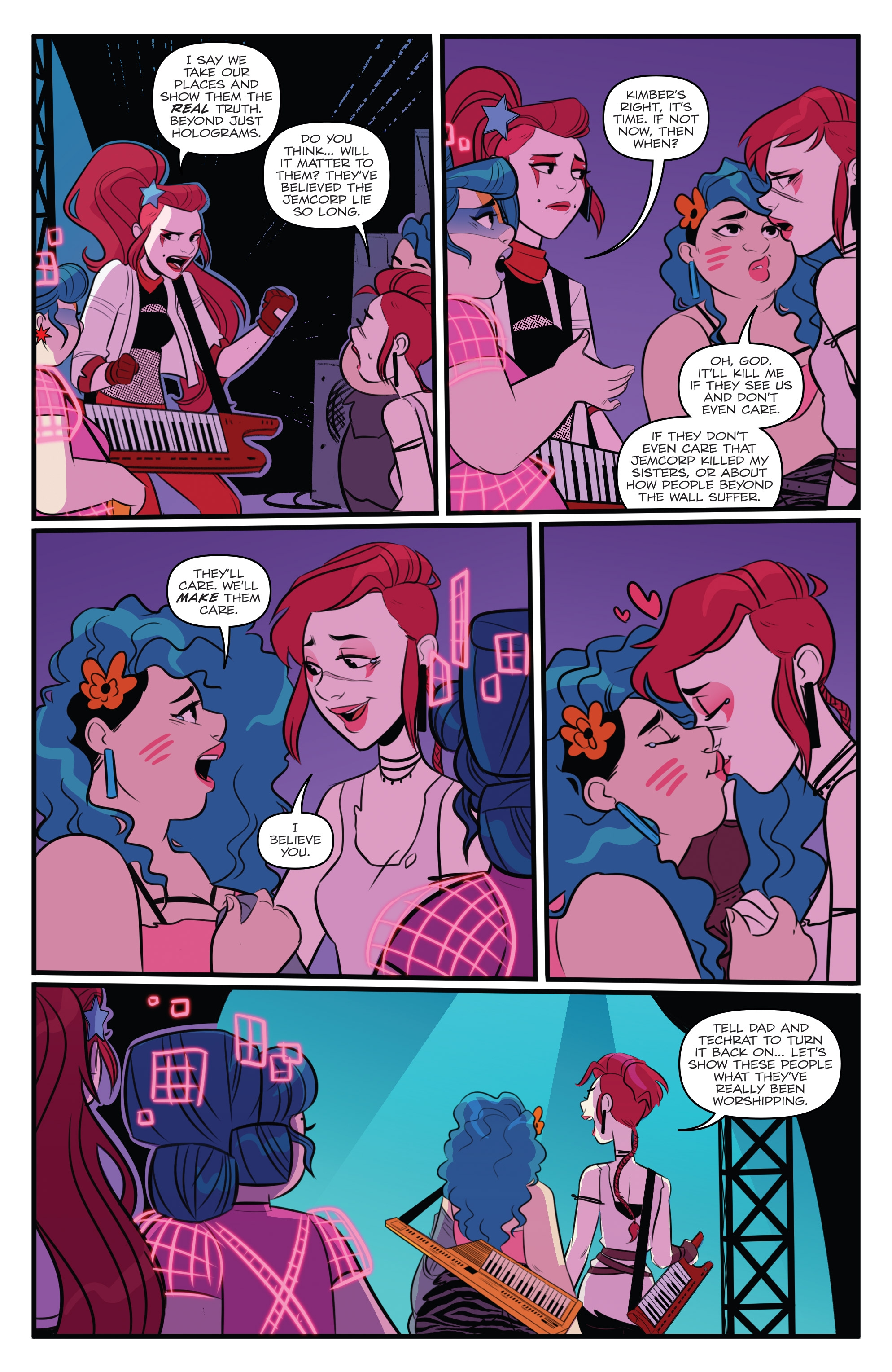 Jem and the Holograms: Infinite (2017) issue 3 - Page 25