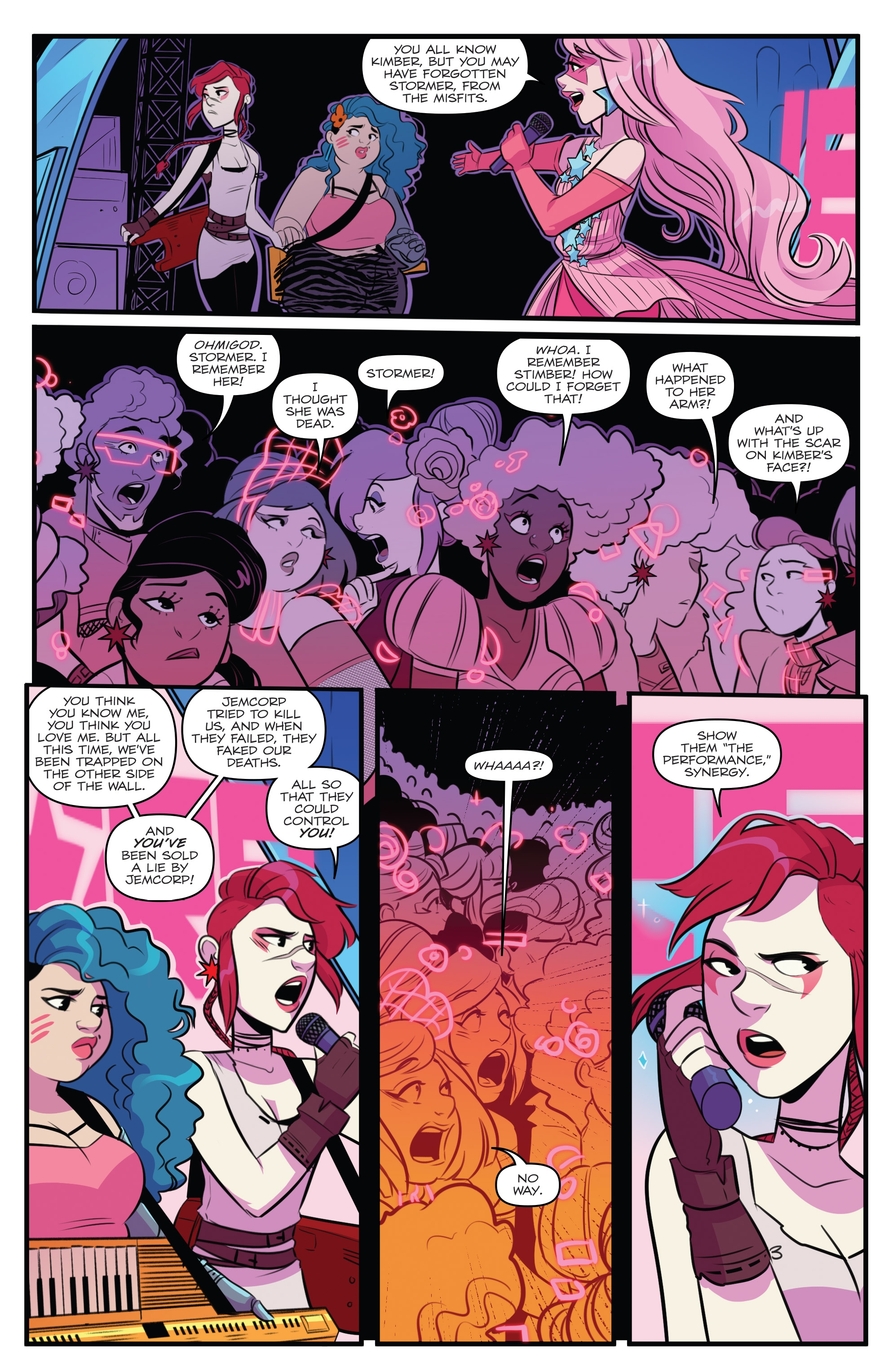 Jem and the Holograms: Infinite (2017) issue 3 - Page 26