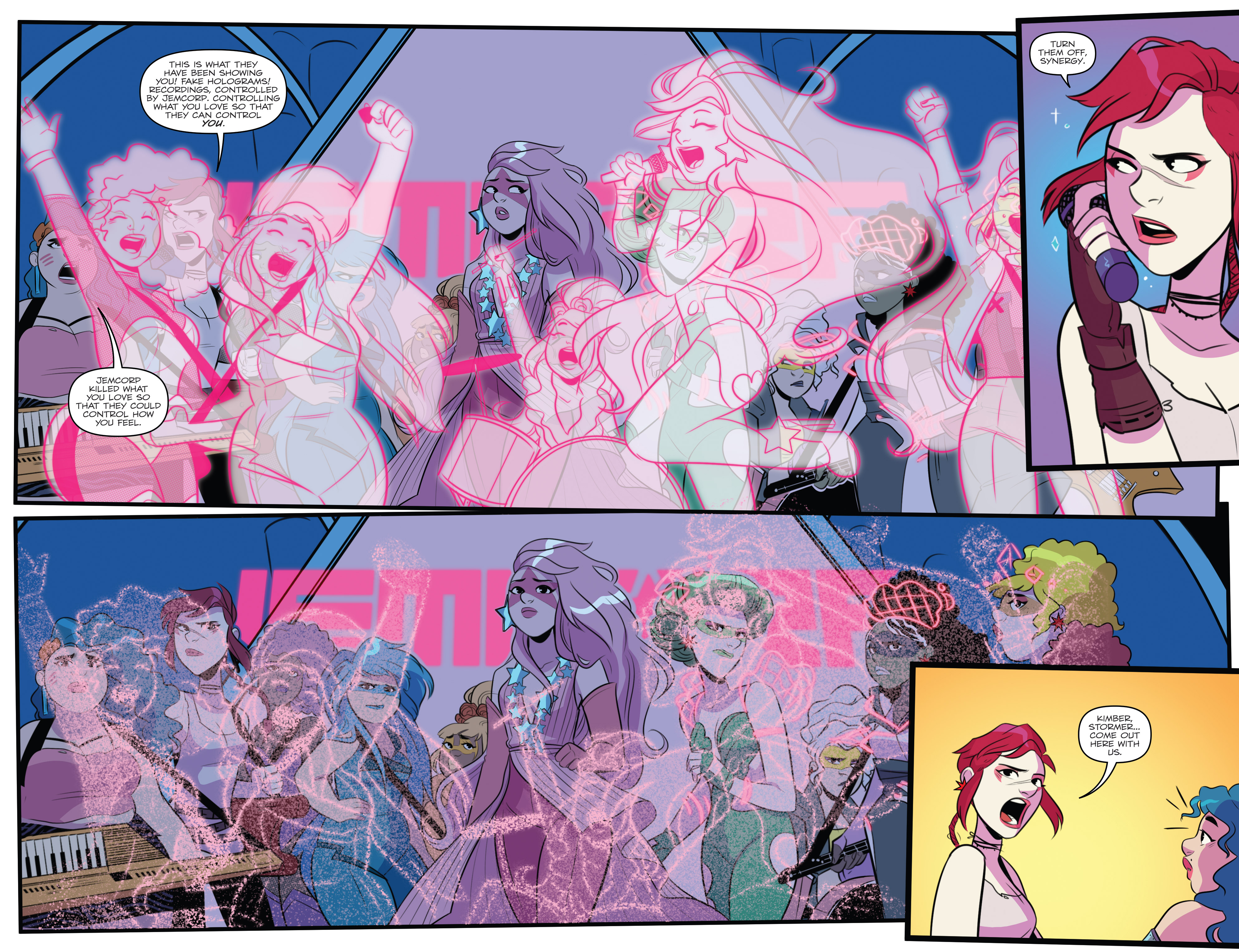 Jem and the Holograms: Infinite (2017) issue 3 - Page 27