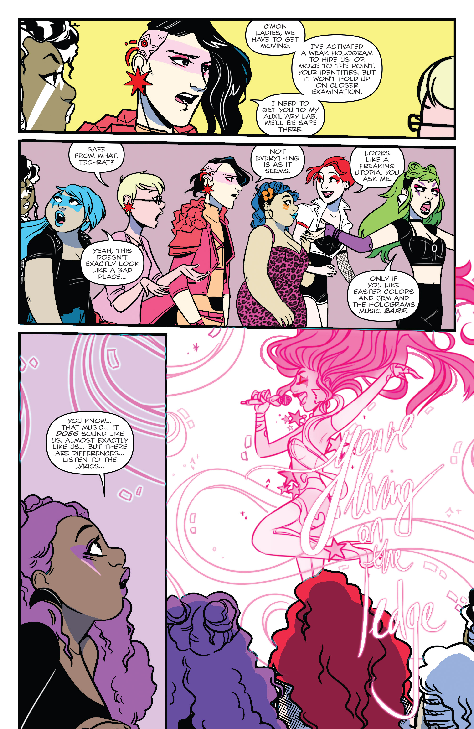 Jem and the Holograms: The Misfits: Infinite (2017) issue 1 - Page 9