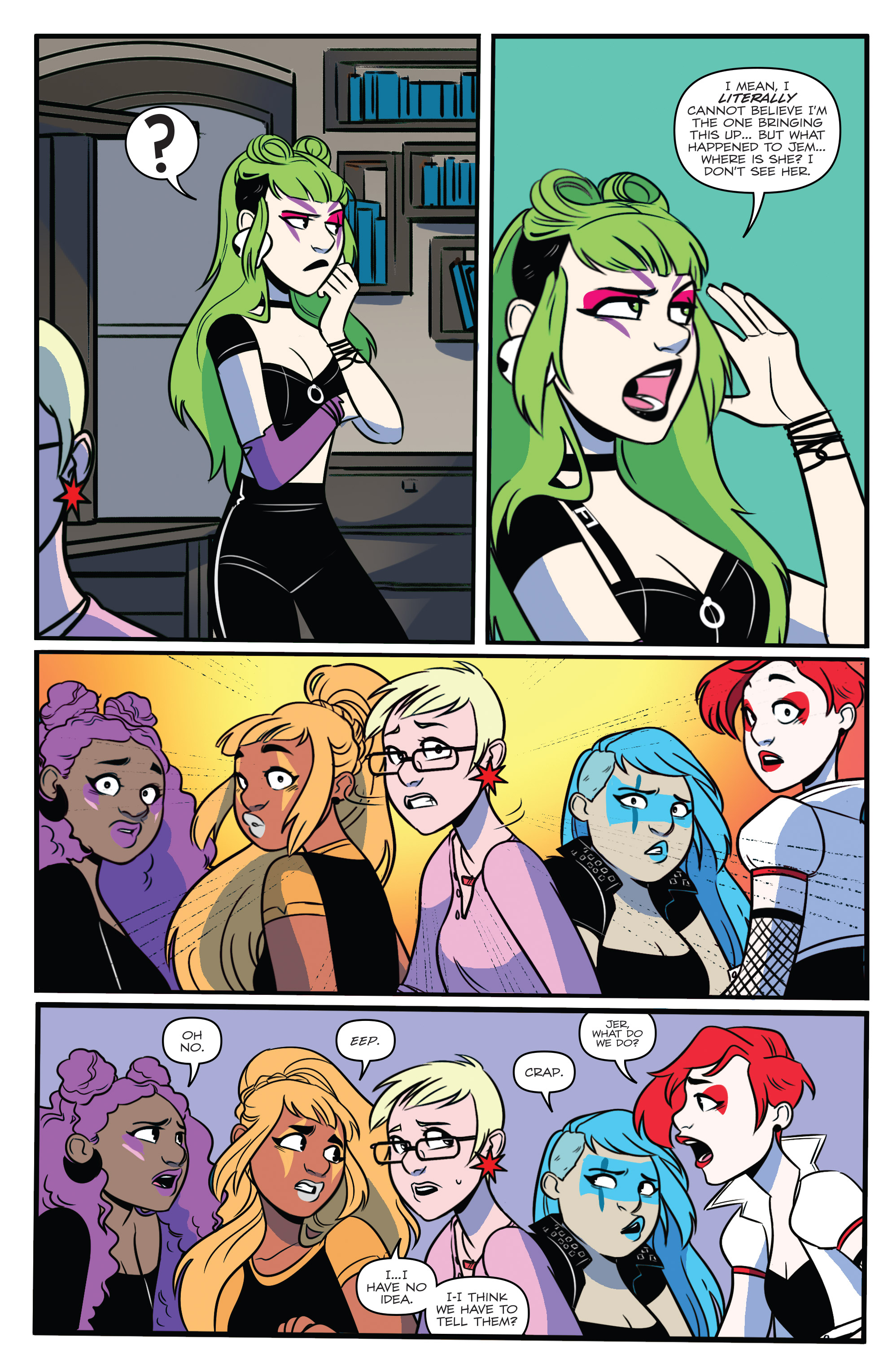 Jem and the Holograms: The Misfits: Infinite (2017) issue 1 - Page 12