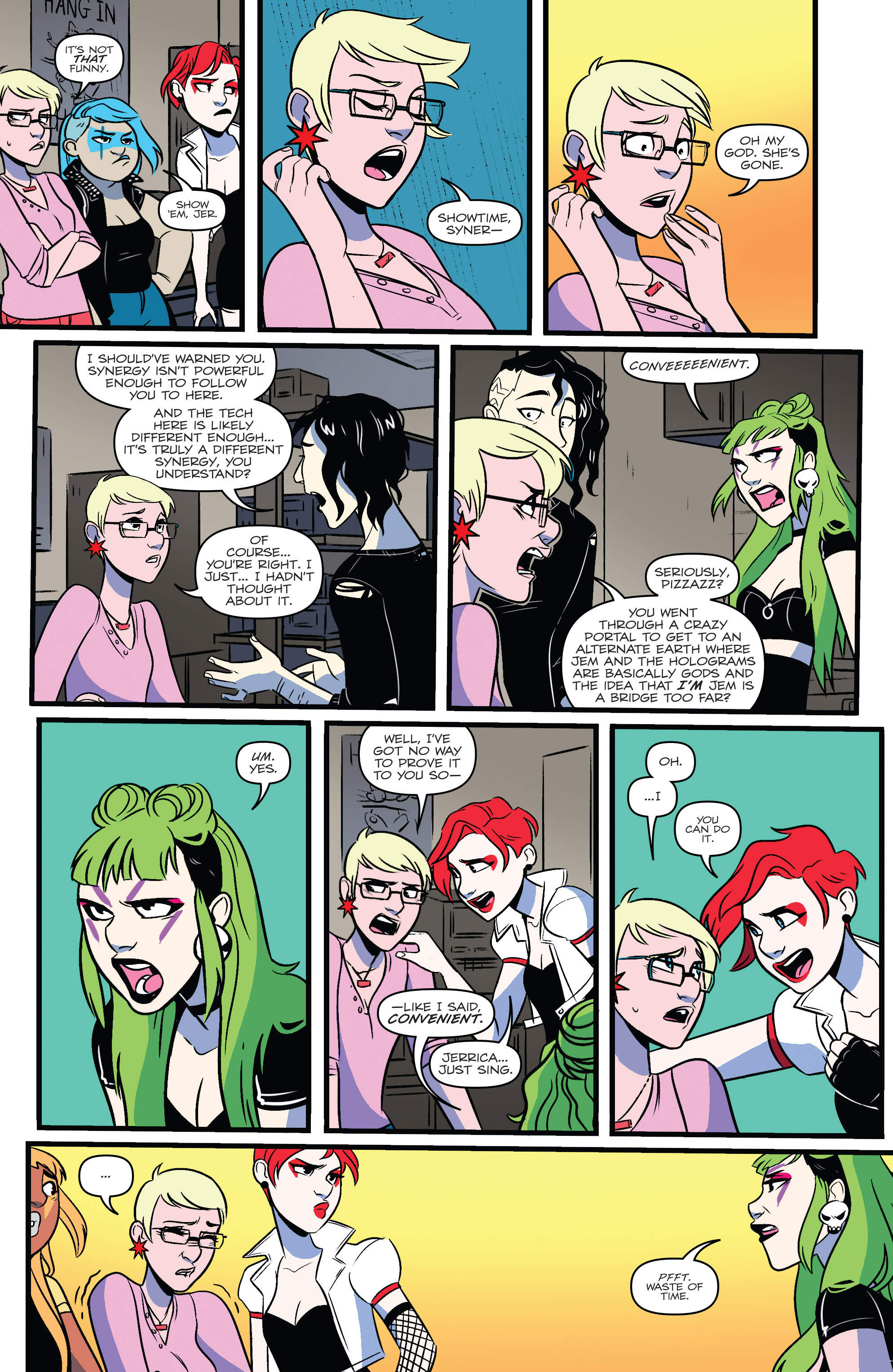 Jem and the Holograms: The Misfits: Infinite (2017) issue 1 - Page 14