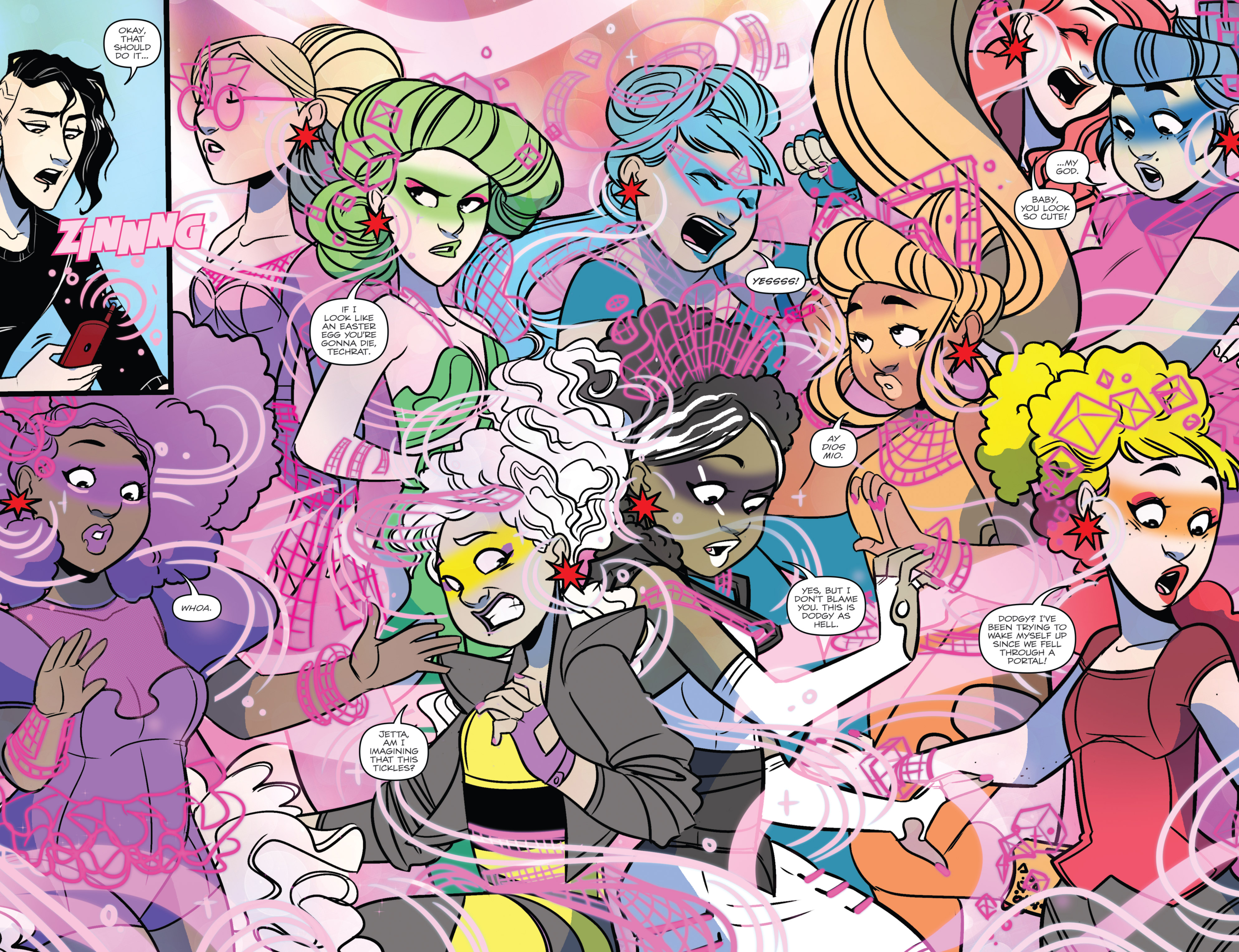 Jem and the Holograms: The Misfits: Infinite (2017) issue 1 - Page 17