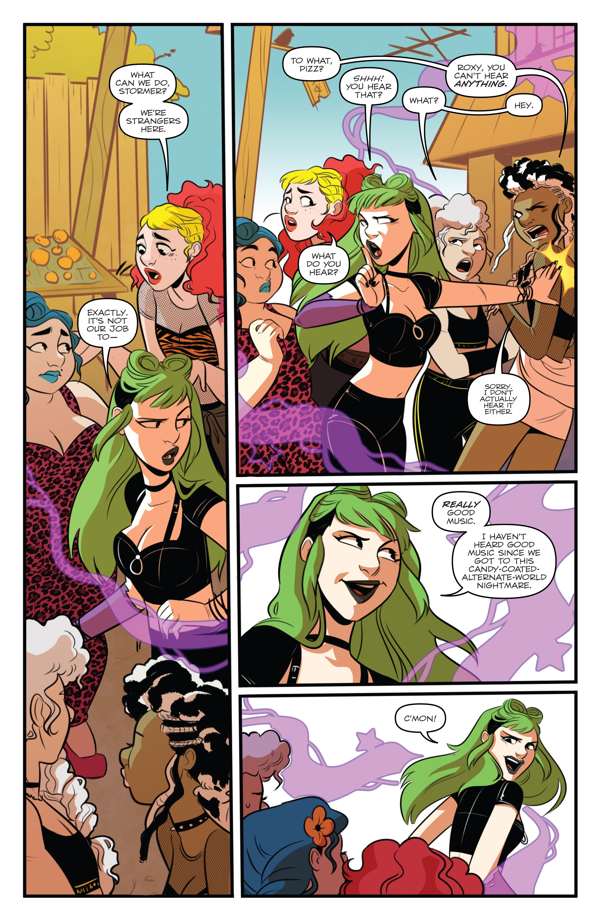 Jem and the Holograms: The Misfits: Infinite (2017) issue 2 - Page 9