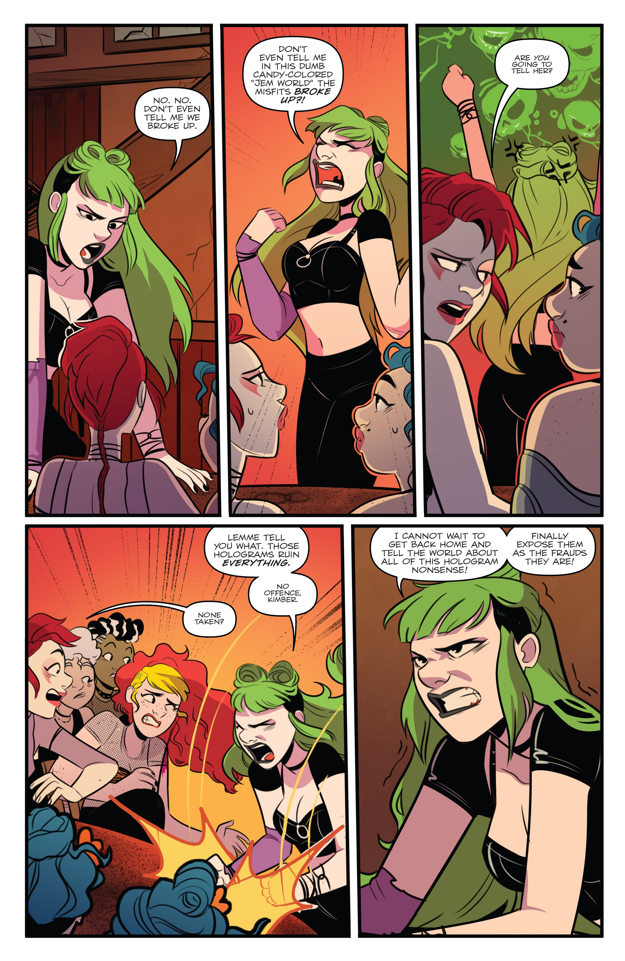 Jem and the Holograms: The Misfits: Infinite (2017) issue 2 - Page 15