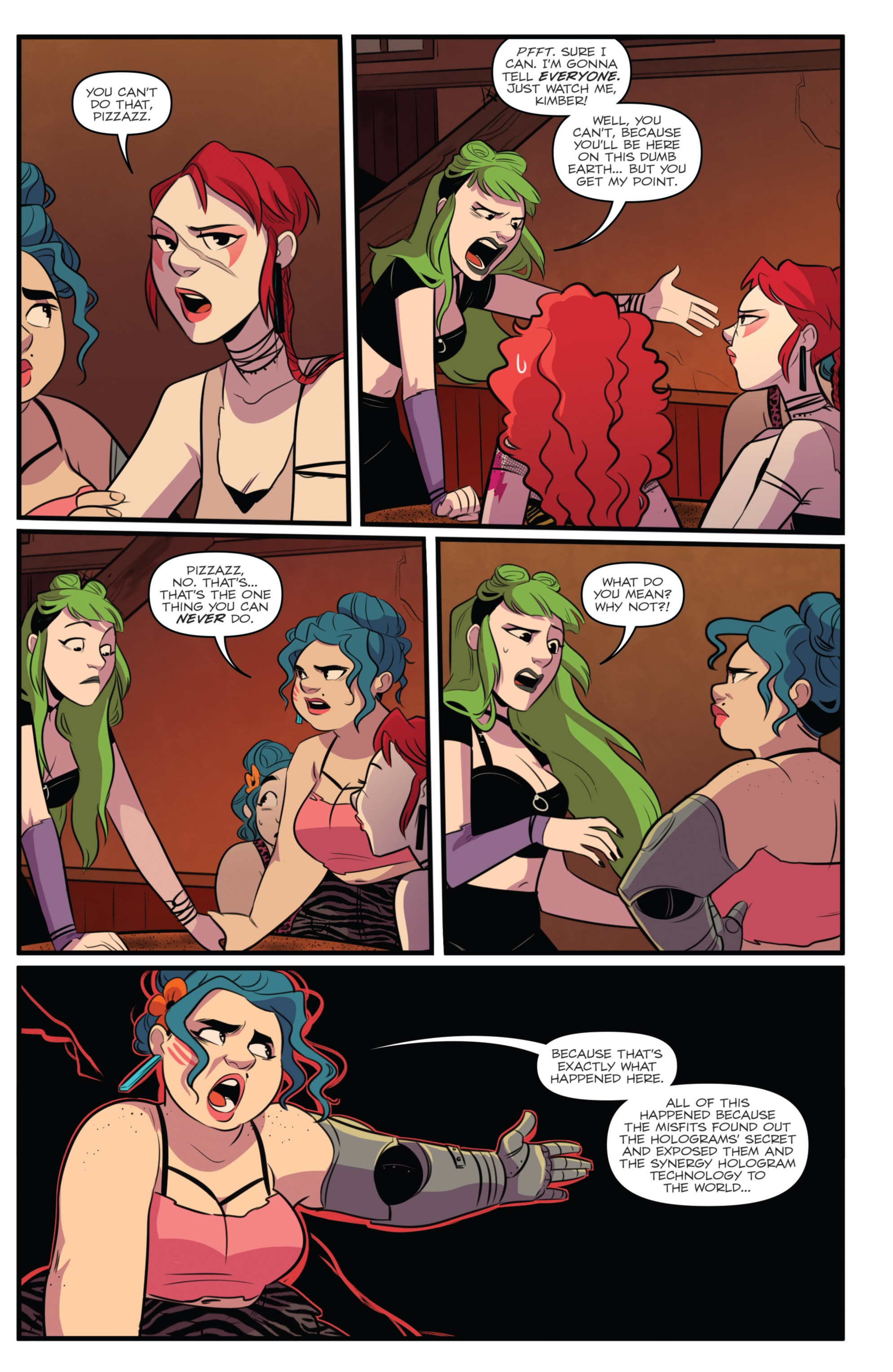 Jem and the Holograms: The Misfits: Infinite (2017) issue 2 - Page 16