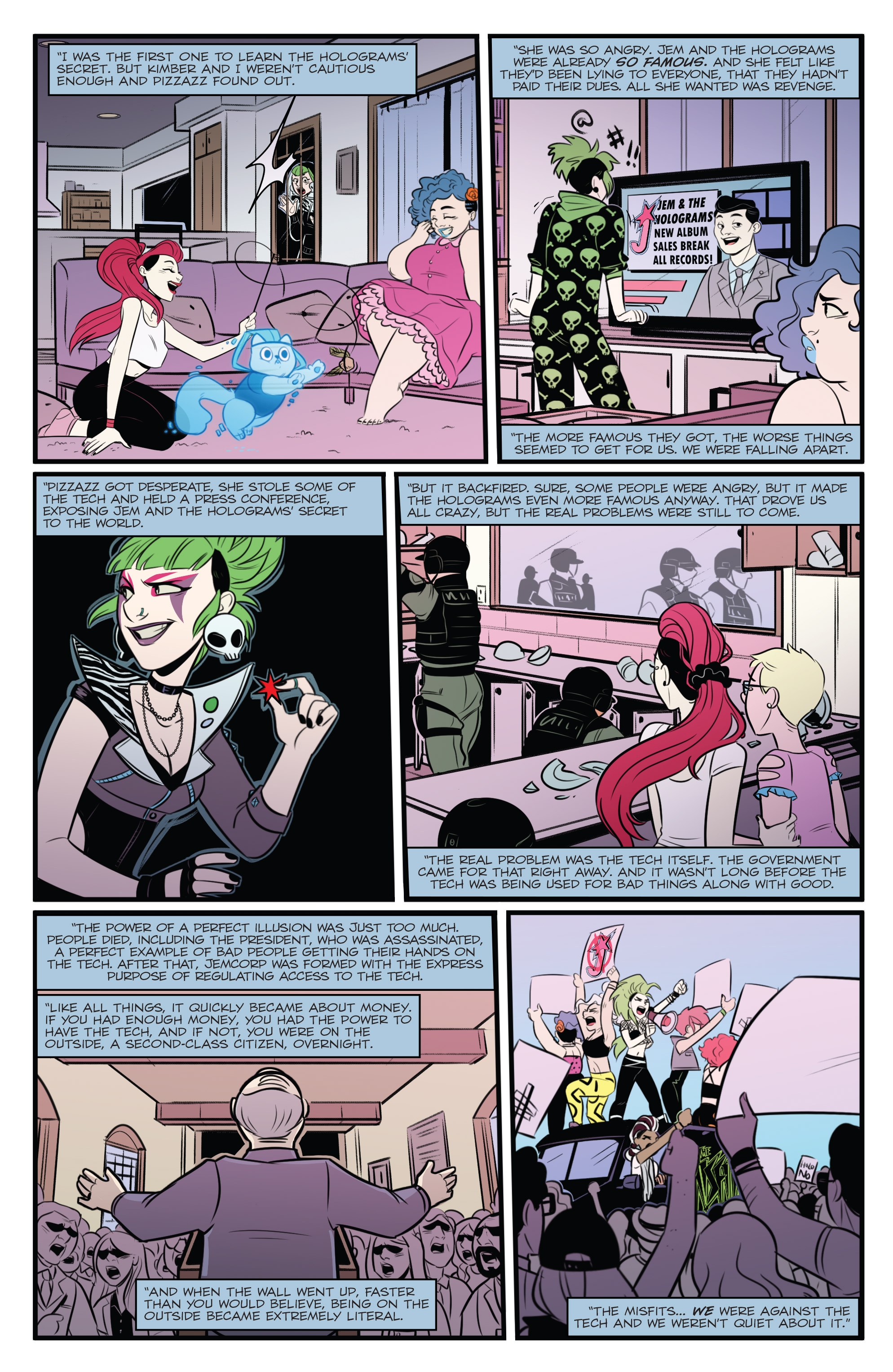 Jem and the Holograms: The Misfits: Infinite (2017) issue 2 - Page 17