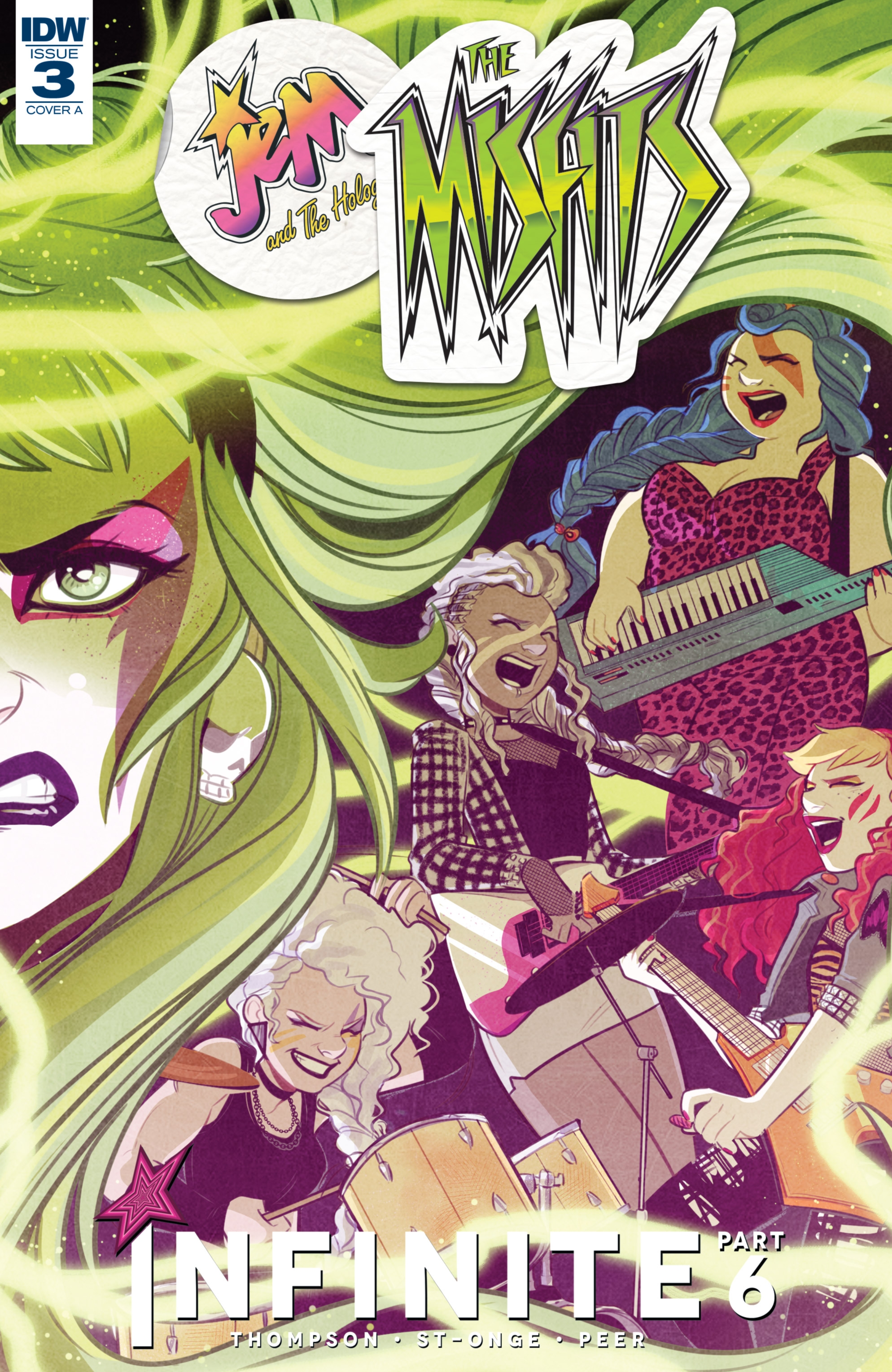 Jem and the Holograms: The Misfits: Infinite (2017): Chapter 3 - Page 1