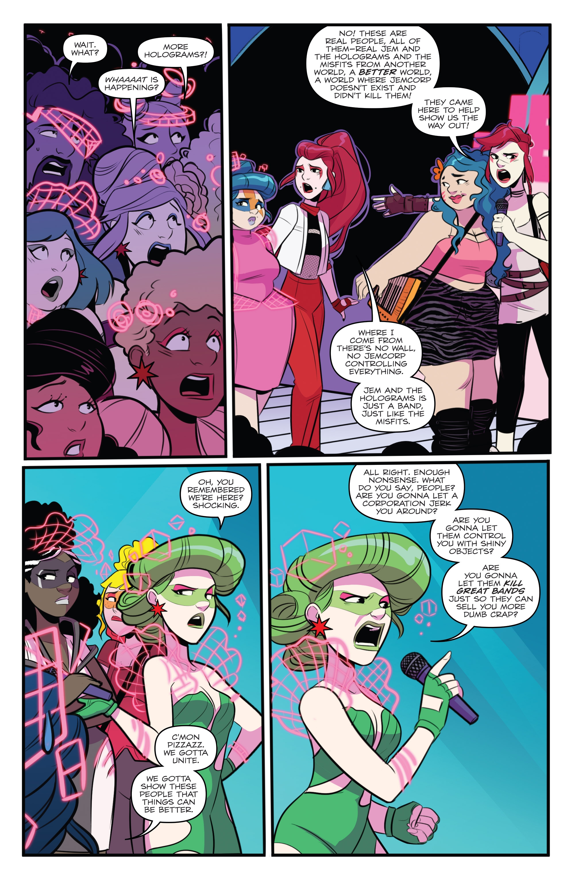 Jem and the Holograms: The Misfits: Infinite (2017) issue 3 - Page 9