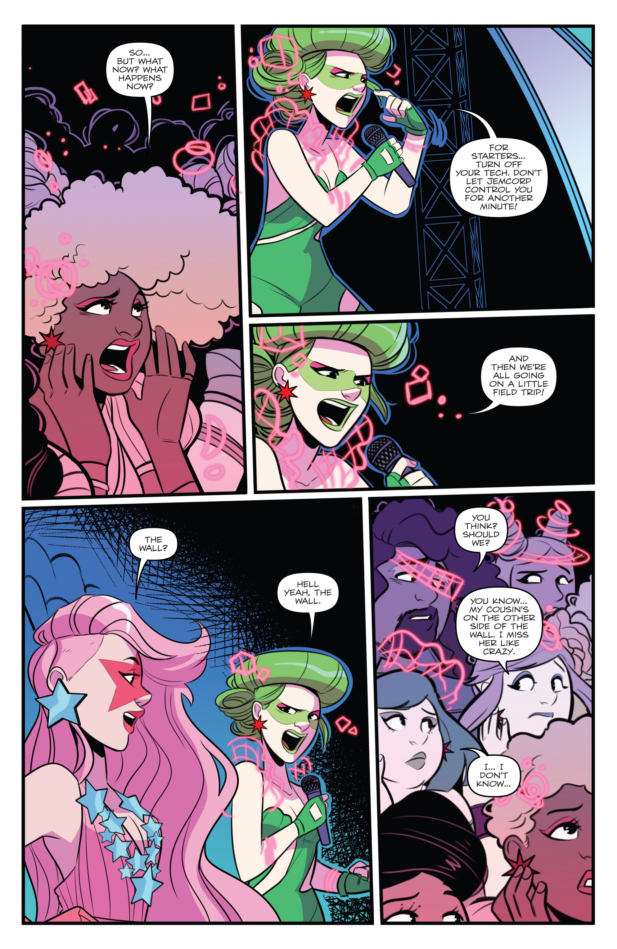 Jem and the Holograms: The Misfits: Infinite (2017) issue 3 - Page 12