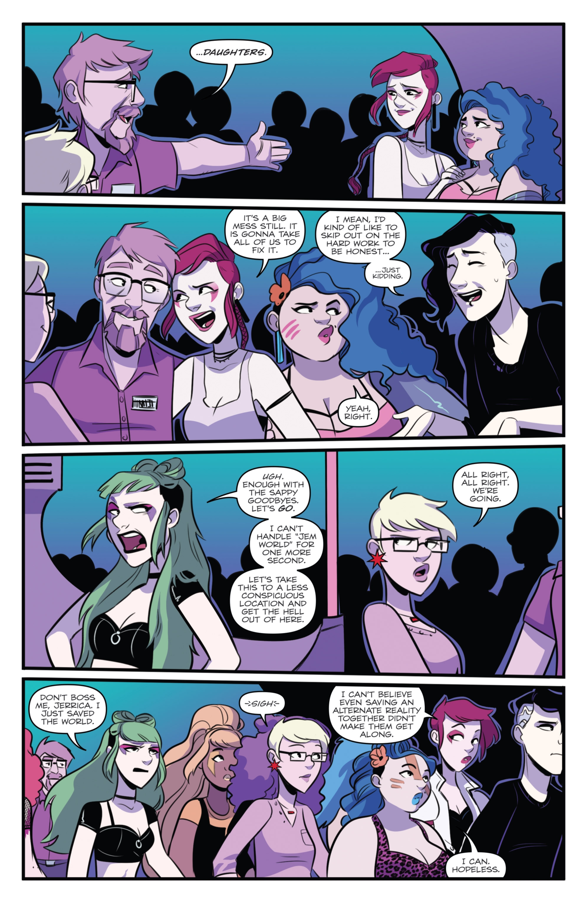 Jem and the Holograms: The Misfits: Infinite (2017) issue 3 - Page 17