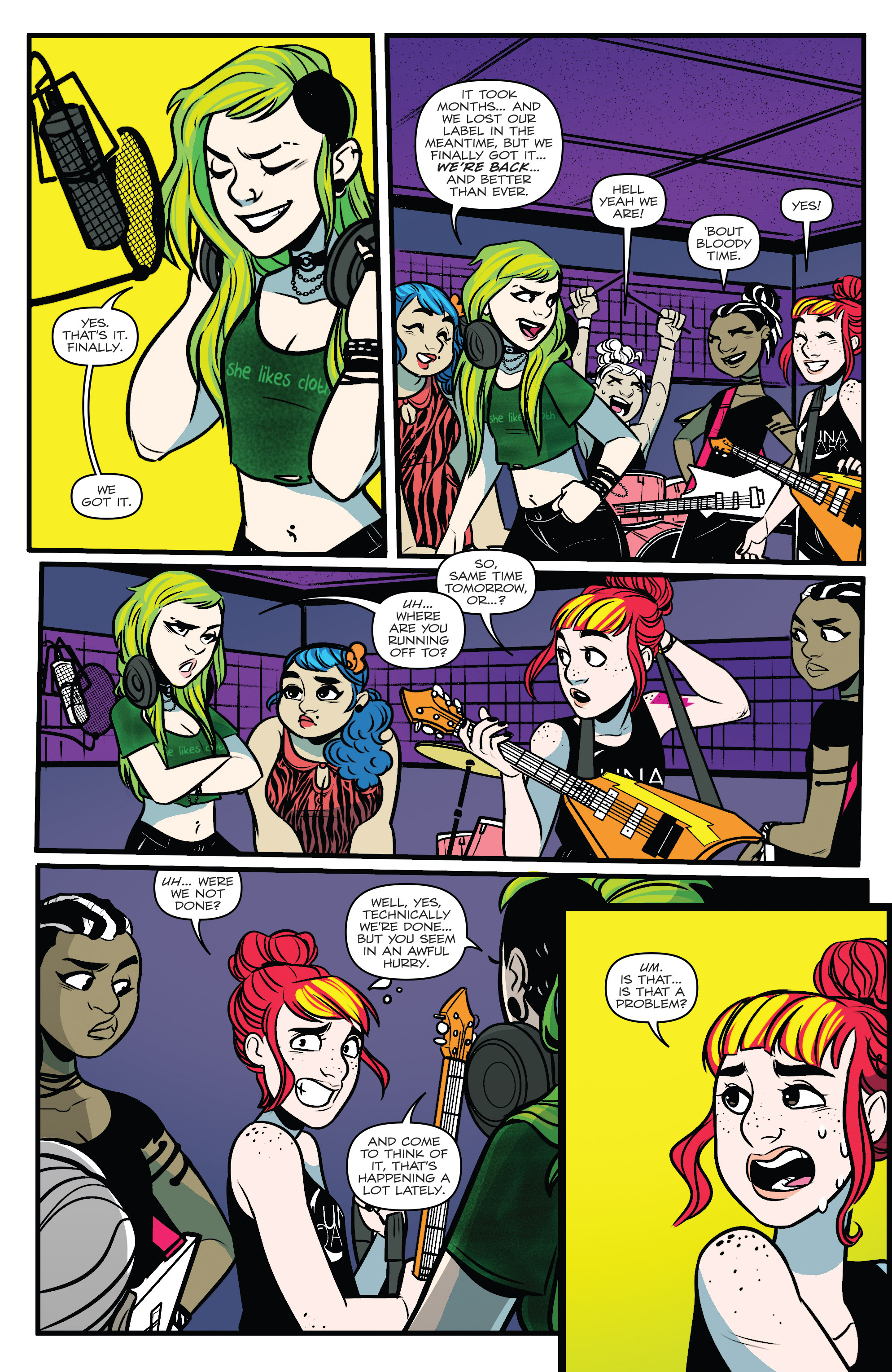 Jem: The Misfits (2016-) issue 3 - Page 6