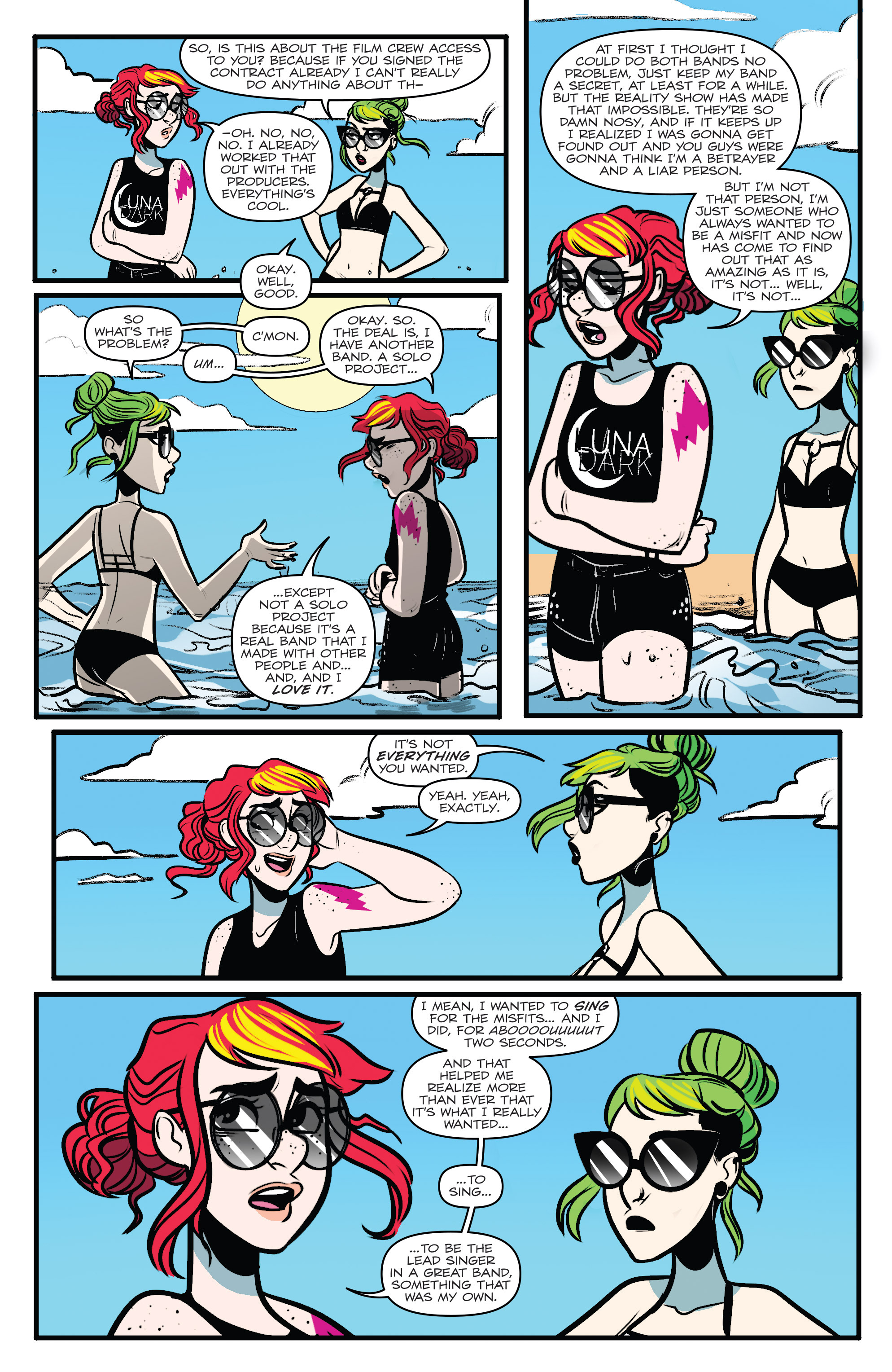 Jem: The Misfits (2016-) issue 3 - Page 21