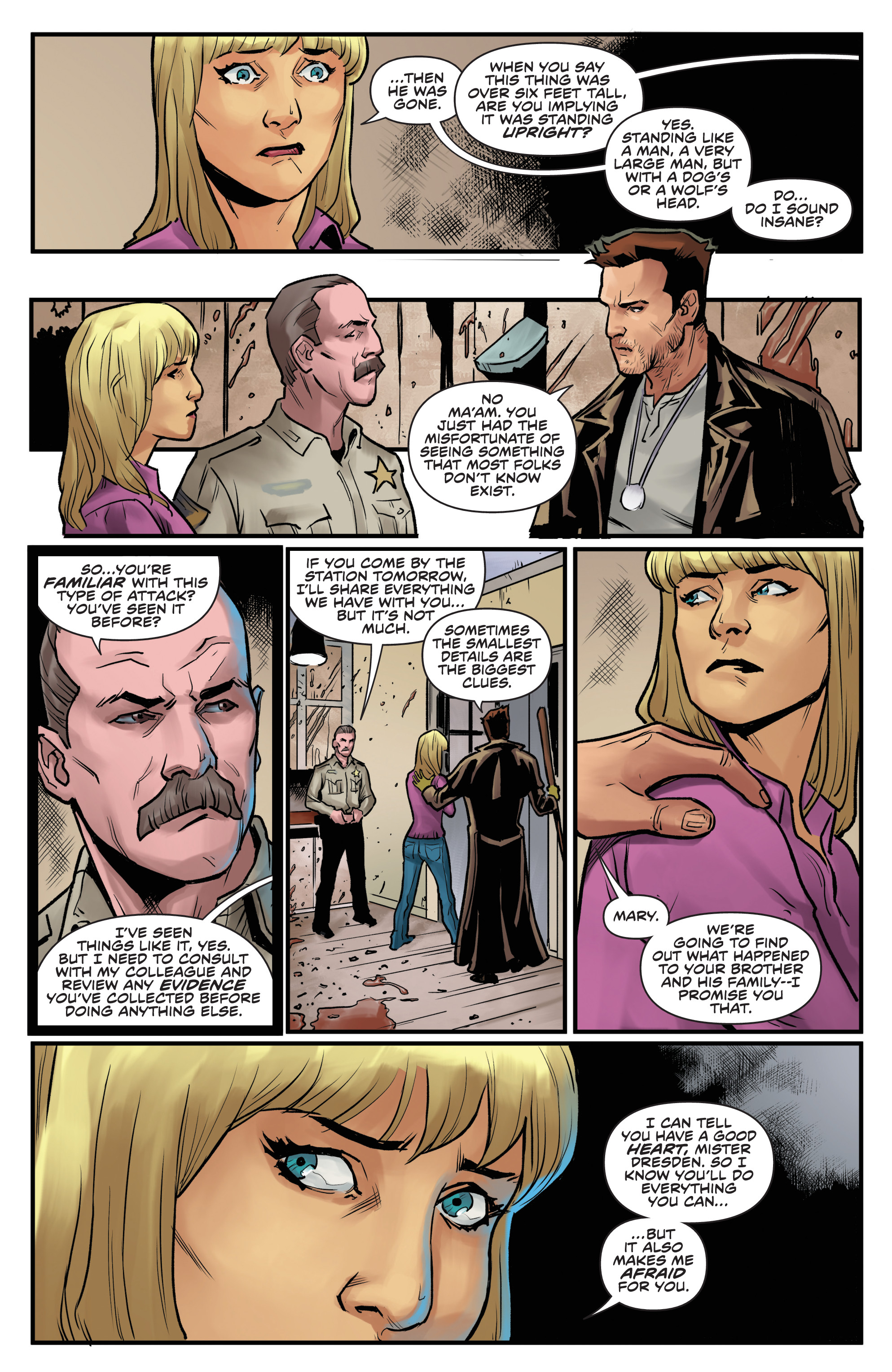 Jim Butcher's The Dresden Files: Dog Men issue 1 - Page 22