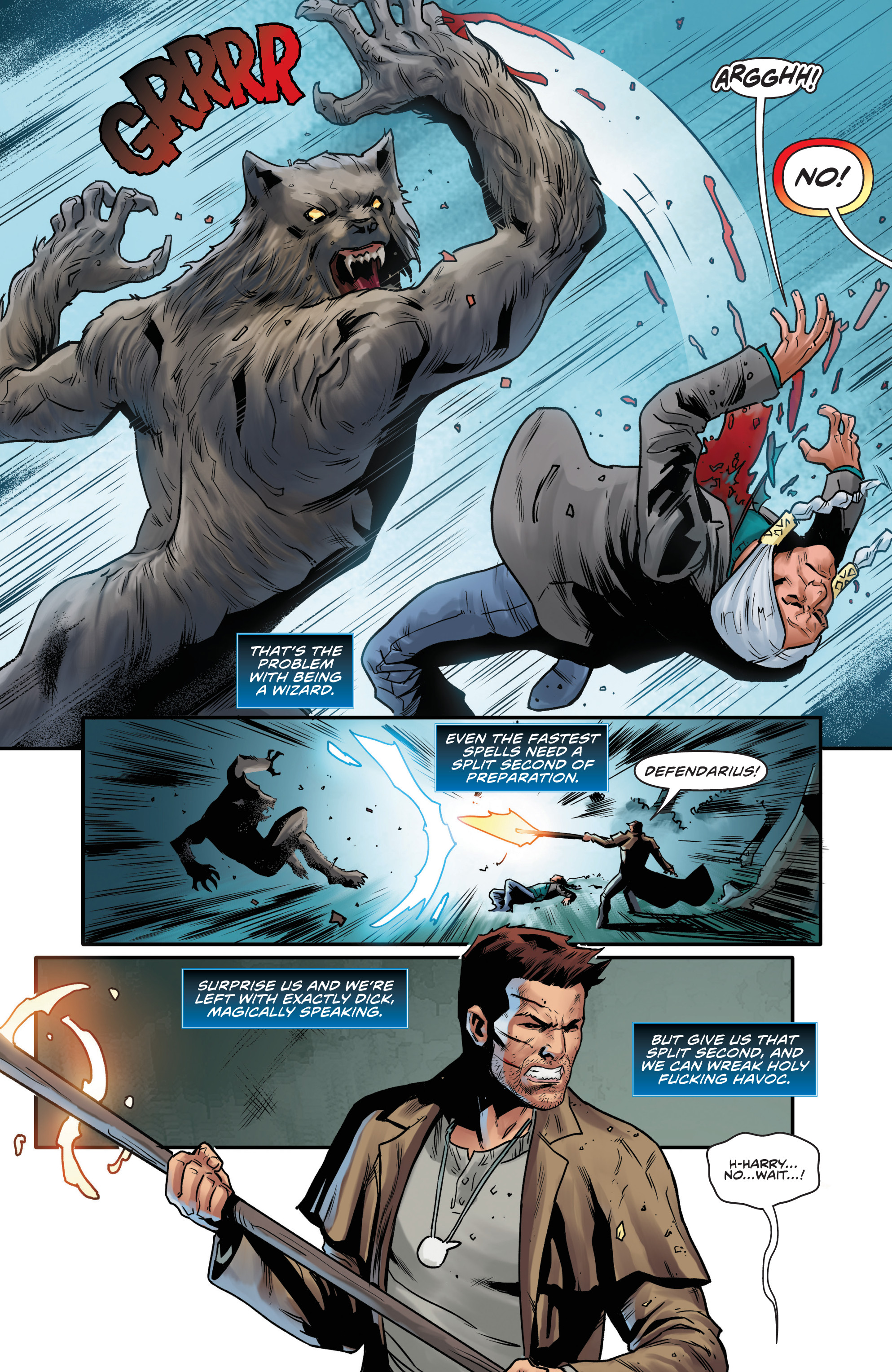 Jim Butcher's The Dresden Files: Dog Men issue 3 - Page 21