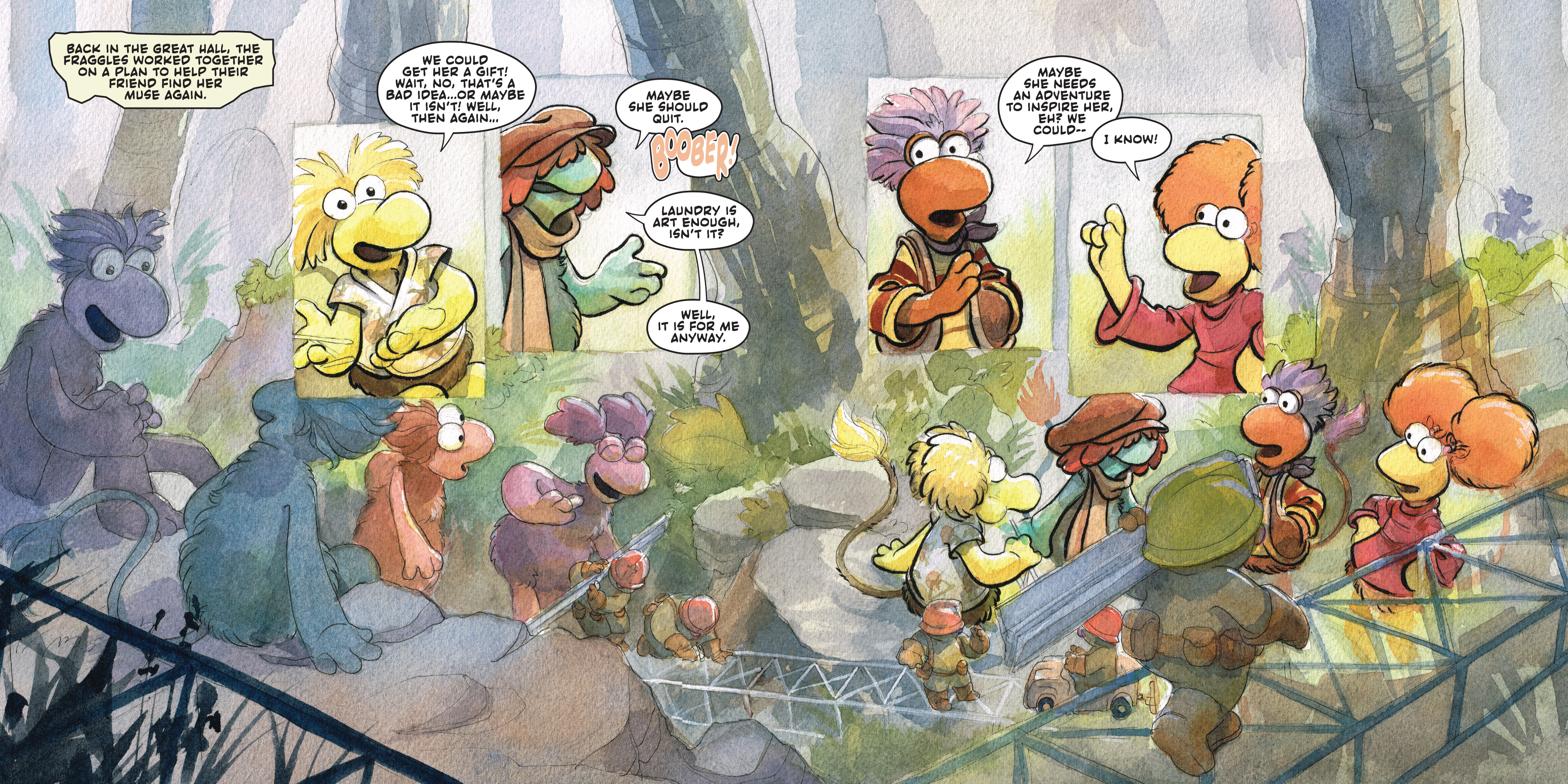 Jim Henson's Fraggle Rock Vol. 1 (2018) issue 1 - Page 8