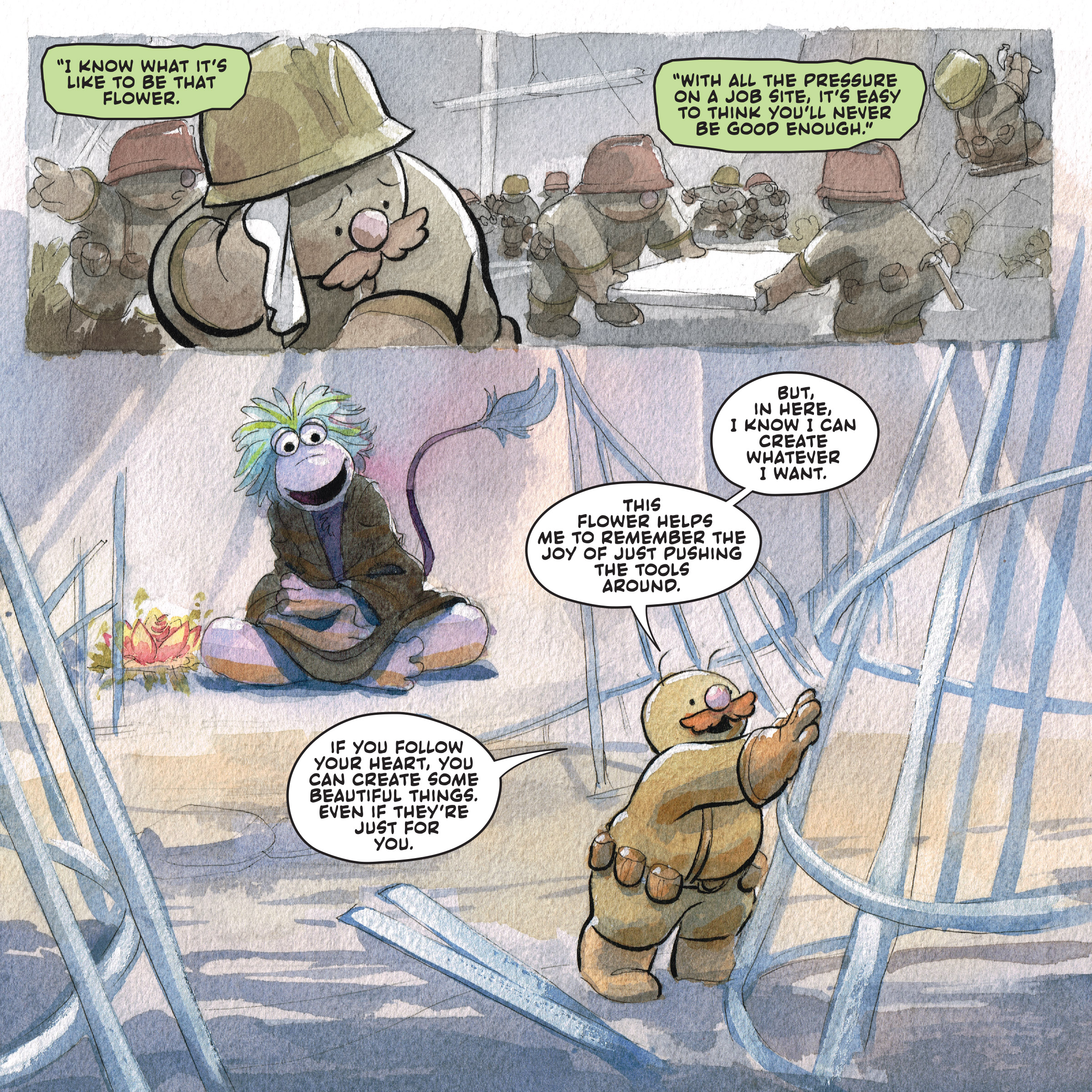 Jim Henson's Fraggle Rock Vol. 1 (2018) issue 1 - Page 21