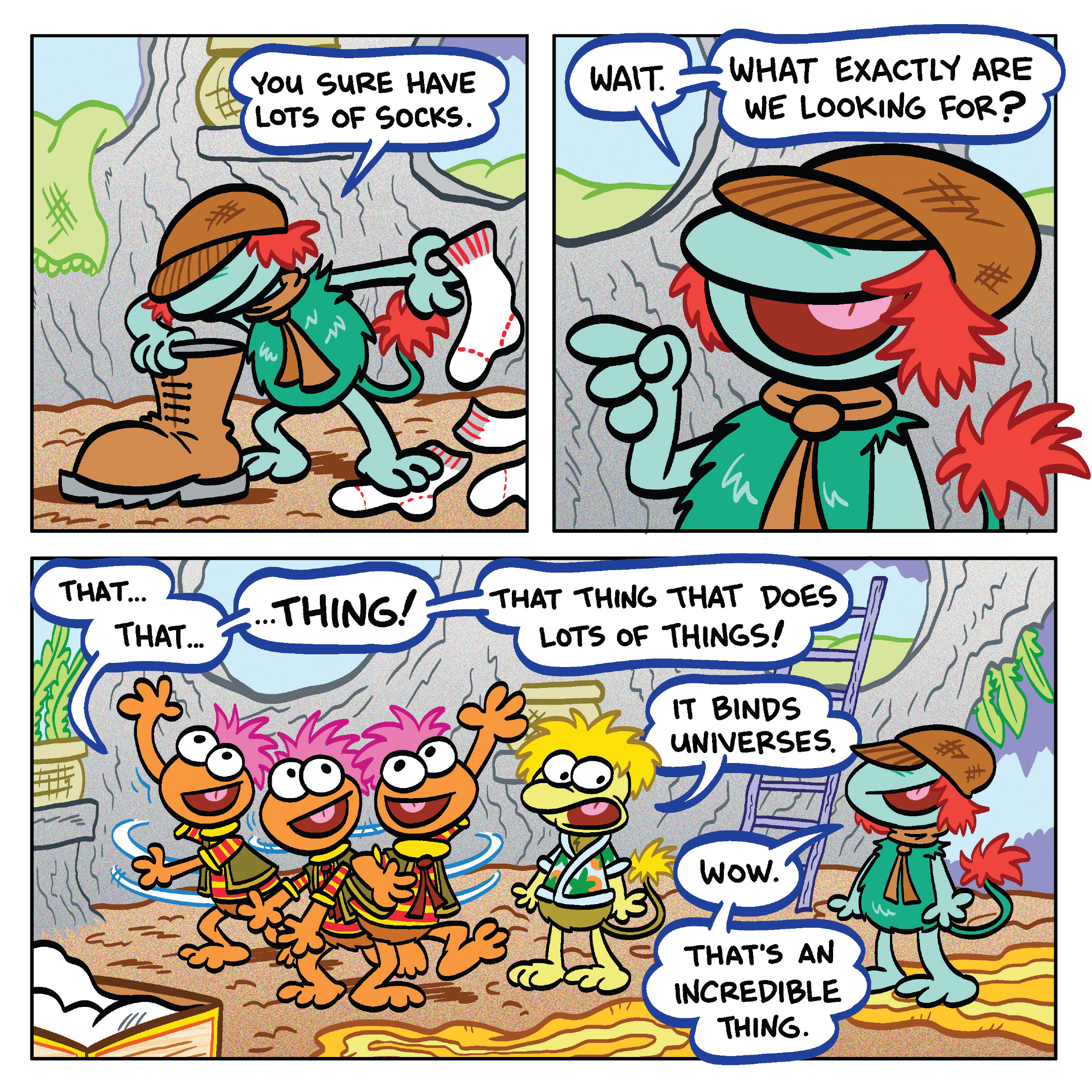 Jim Henson's Fraggle Rock Vol. 1 (2018) issue 3 - Page 13