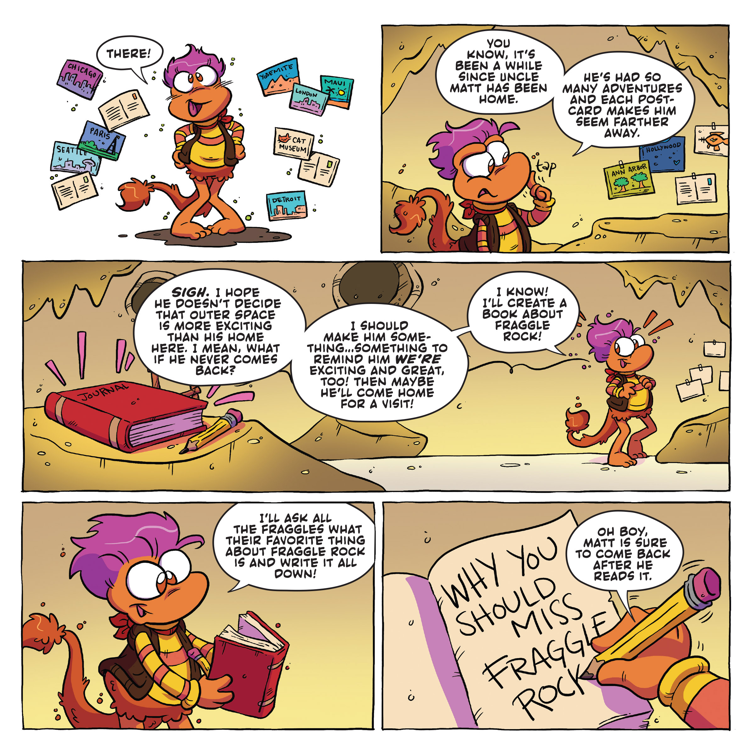 Jim Henson's Fraggle Rock Vol. 1 (2018) issue 4 - Page 6