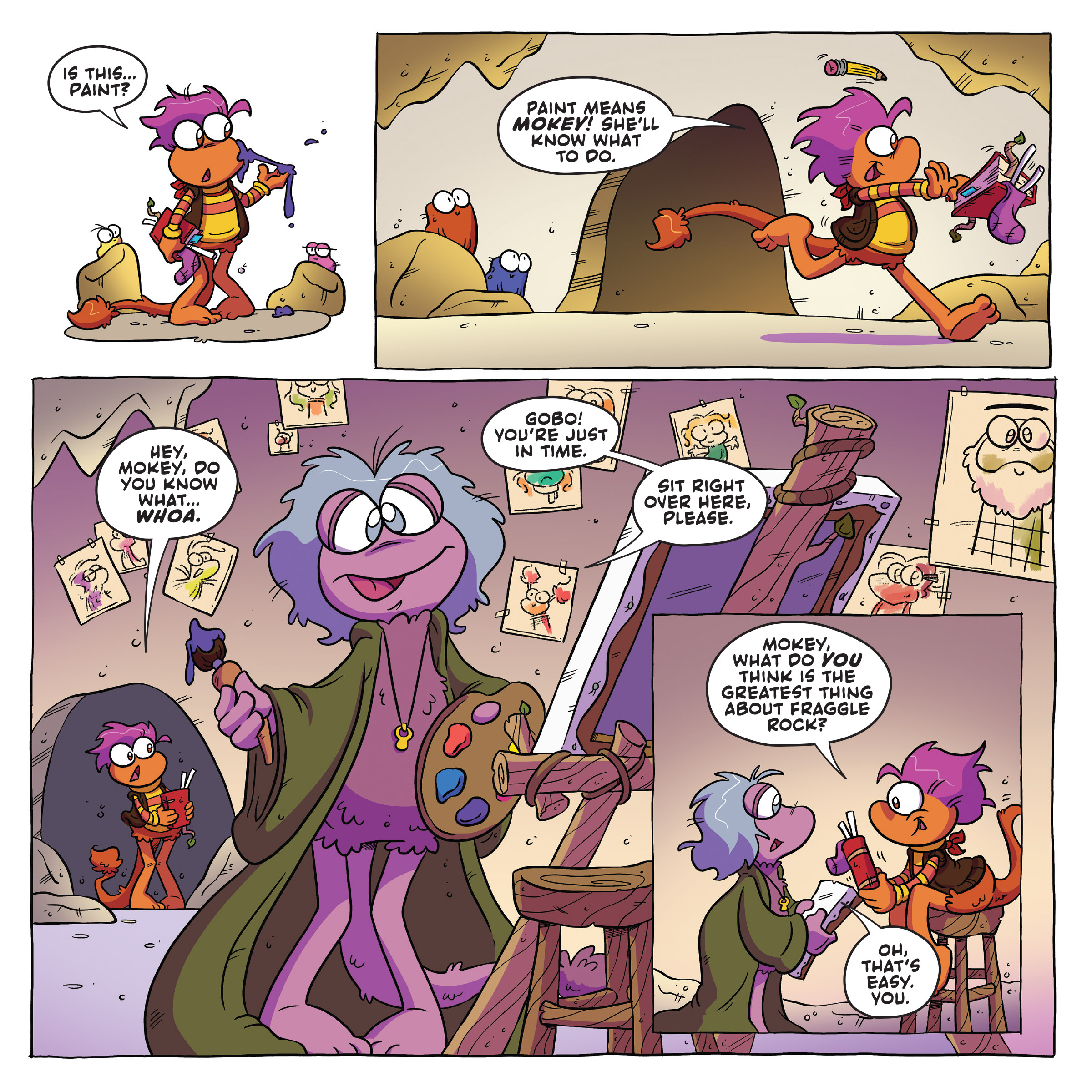 Jim Henson's Fraggle Rock Vol. 1 (2018) issue 4 - Page 22