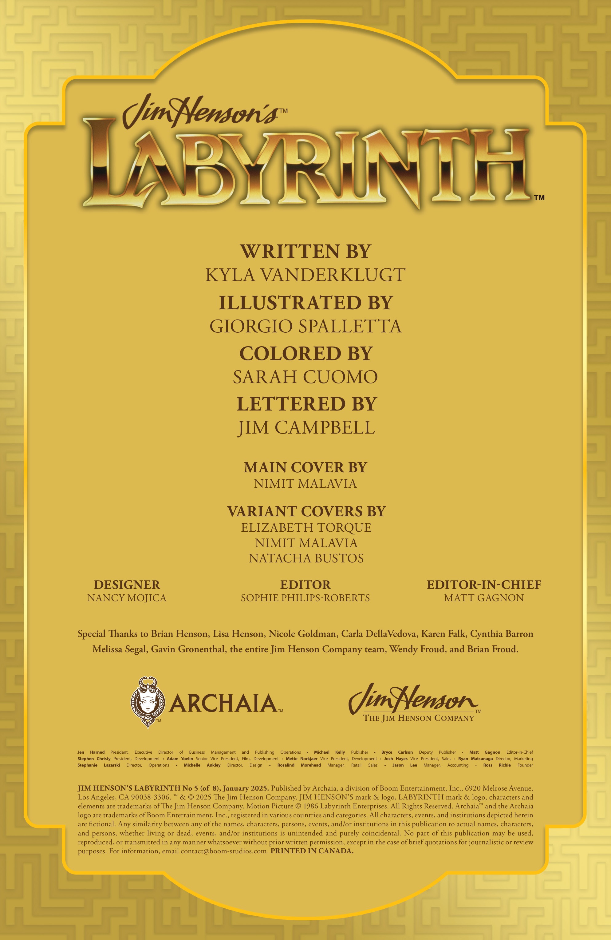 Jim Henson's Labyrinth (2024-): Chapter 5 - Page 2