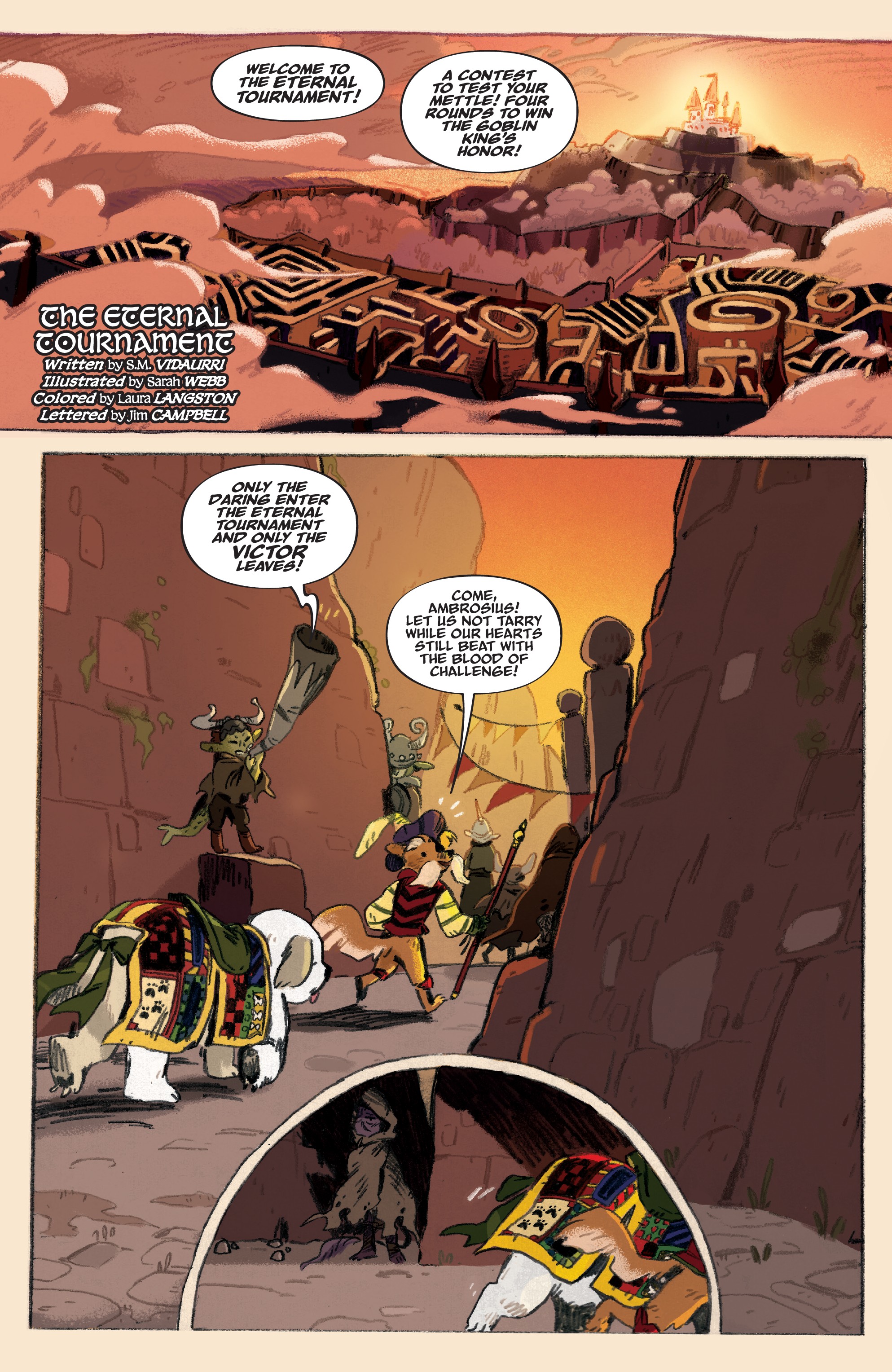 Jim Henson's Labyrinth: Under the Spell (2018): Chapter 1 - Page 3