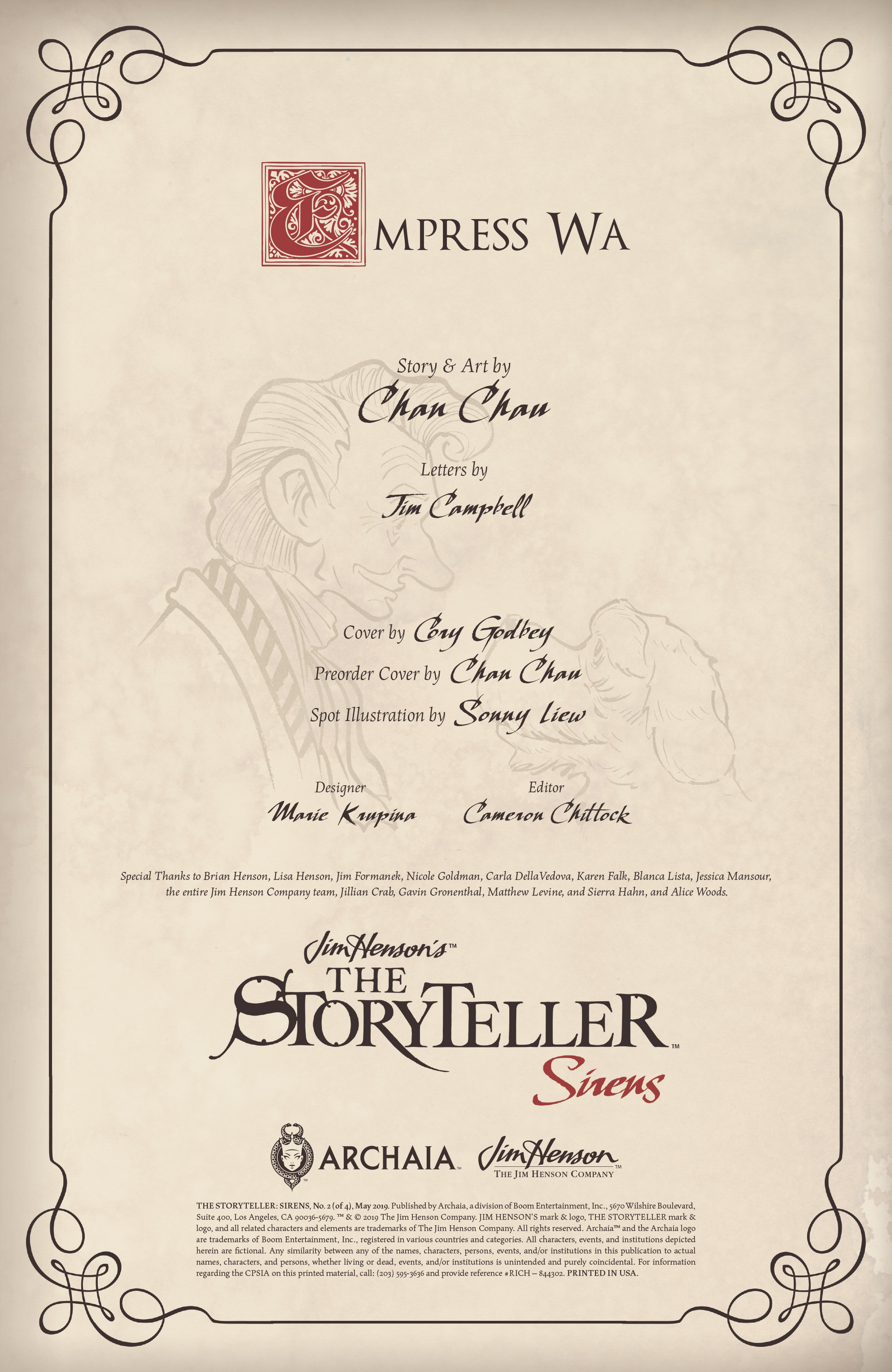 Jim Henson's The Storyteller: Sirens (2019): Chapter 2 - Page 2