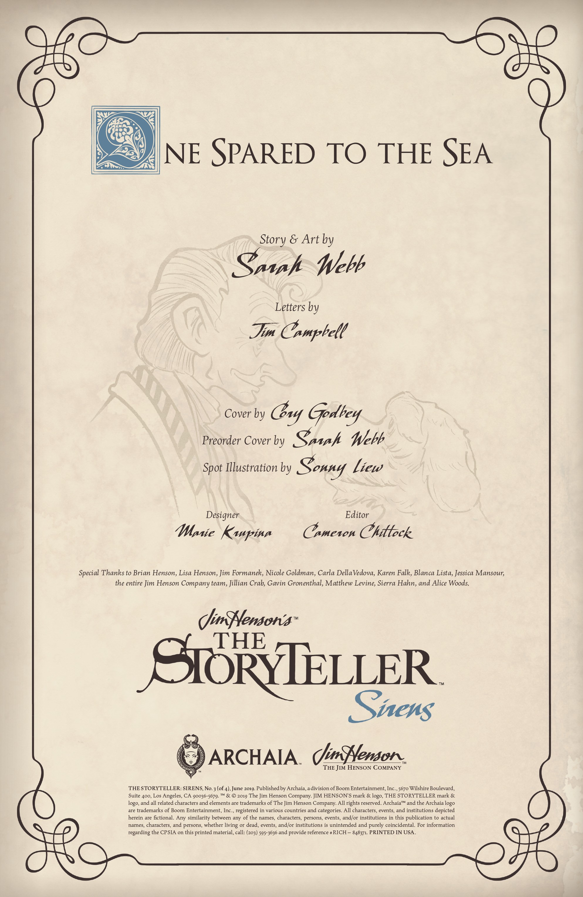 Jim Henson's The Storyteller: Sirens (2019): Chapter 3 - Page 2