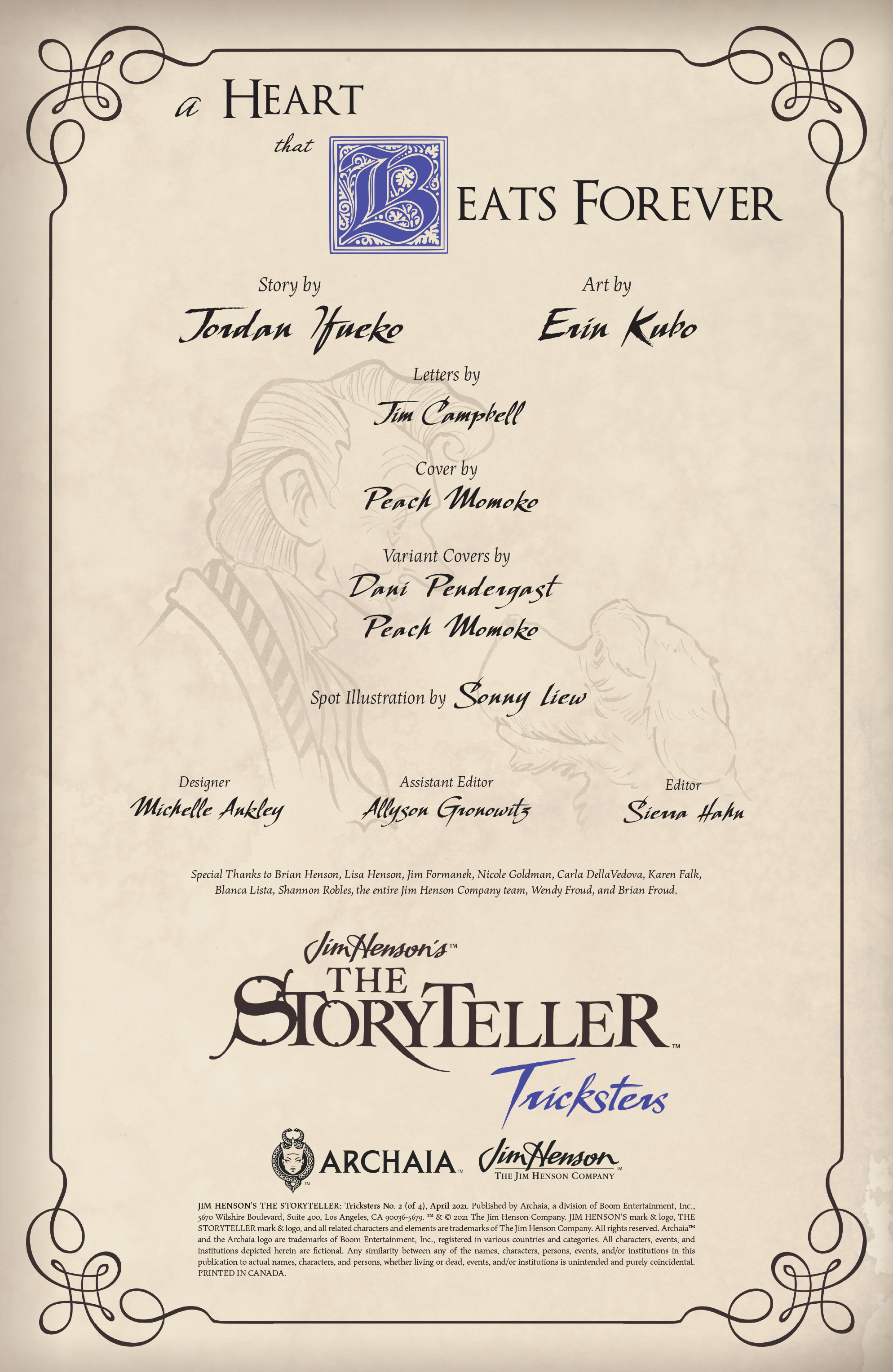 Jim Henson's The Storyteller: Tricksters (2021-): Chapter 2 - Page 2