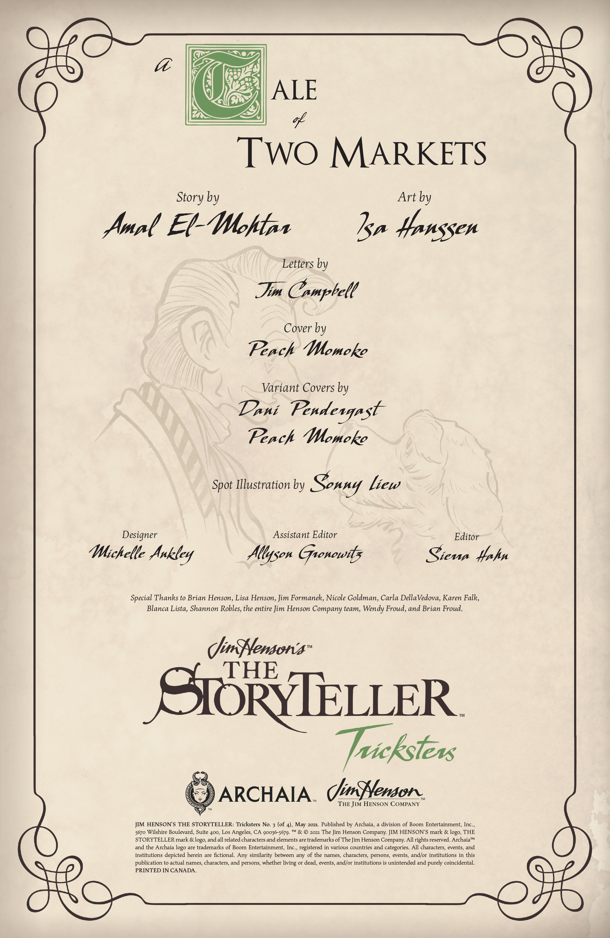Jim Henson's The Storyteller: Tricksters (2021-): Chapter 3 - Page 2